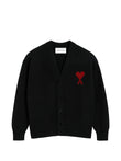 AMI Paris Logo-appliqué Buttoned Cardigan - AMI Paris | Le Block Lyon