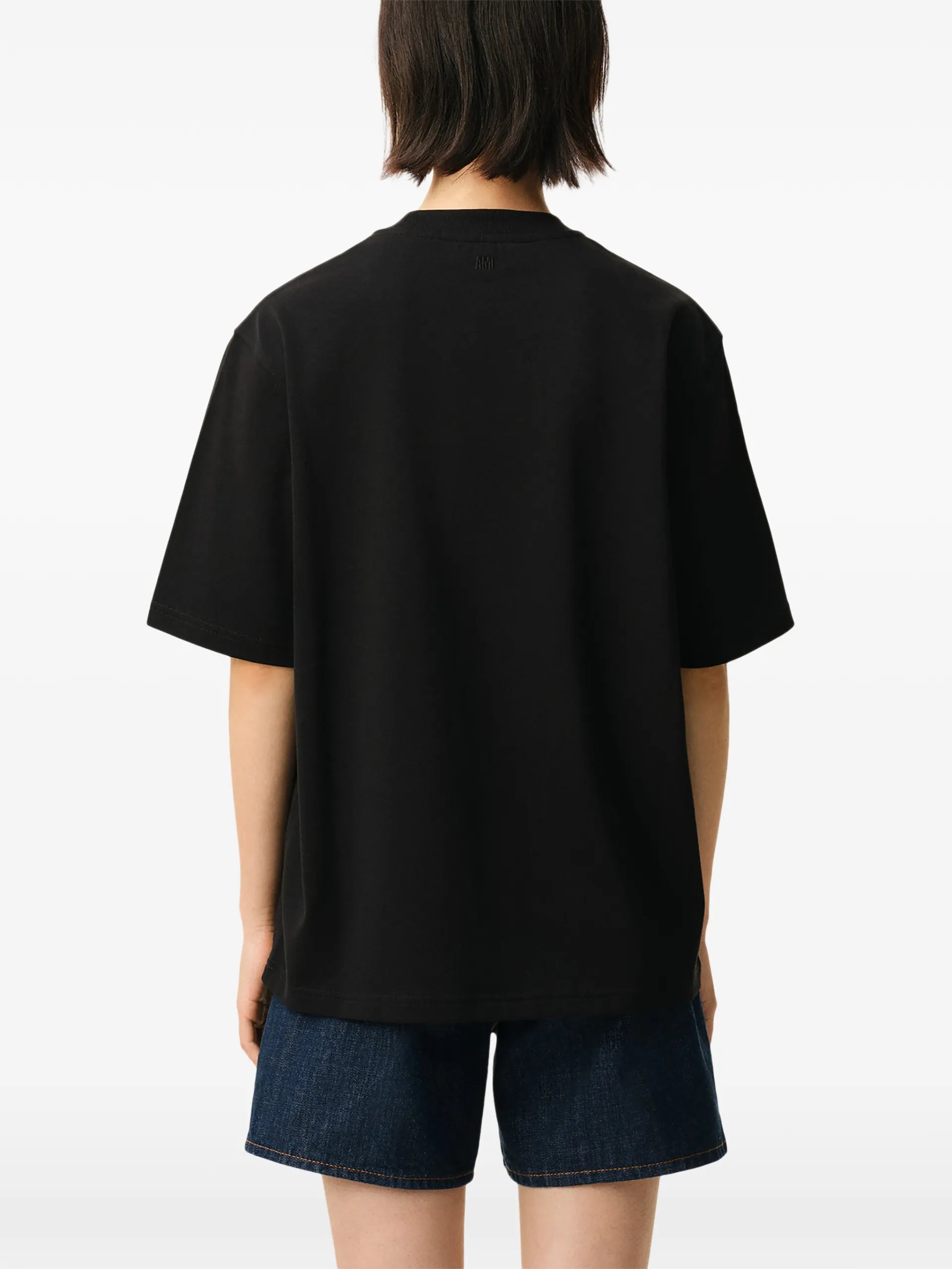 AMI Paris Ami De Coeur T-shirt E26UTS341726 Vue 5