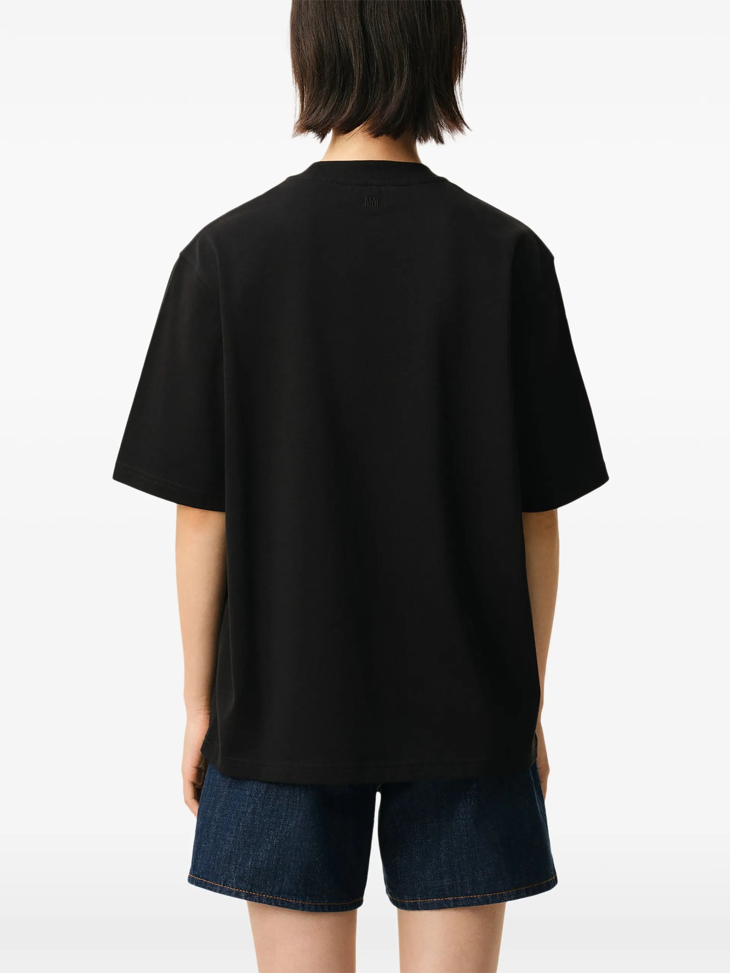 AMI Paris Ami De Coeur T-shirt E26UTS341726 Vue 5