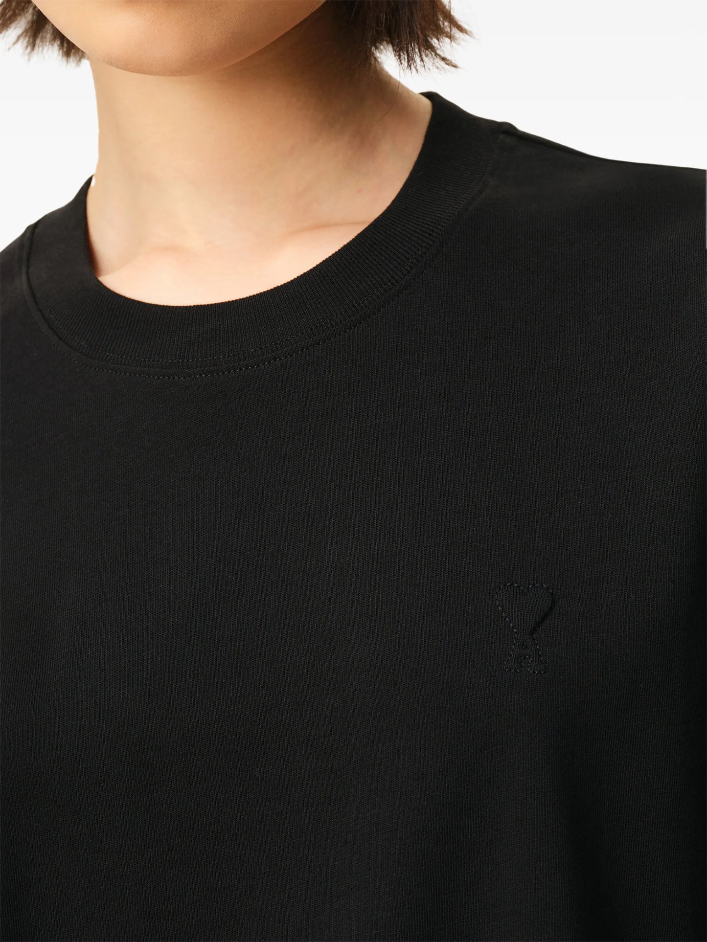 AMI Paris Ami De Coeur T-shirt E26UTS341726 Vue 7