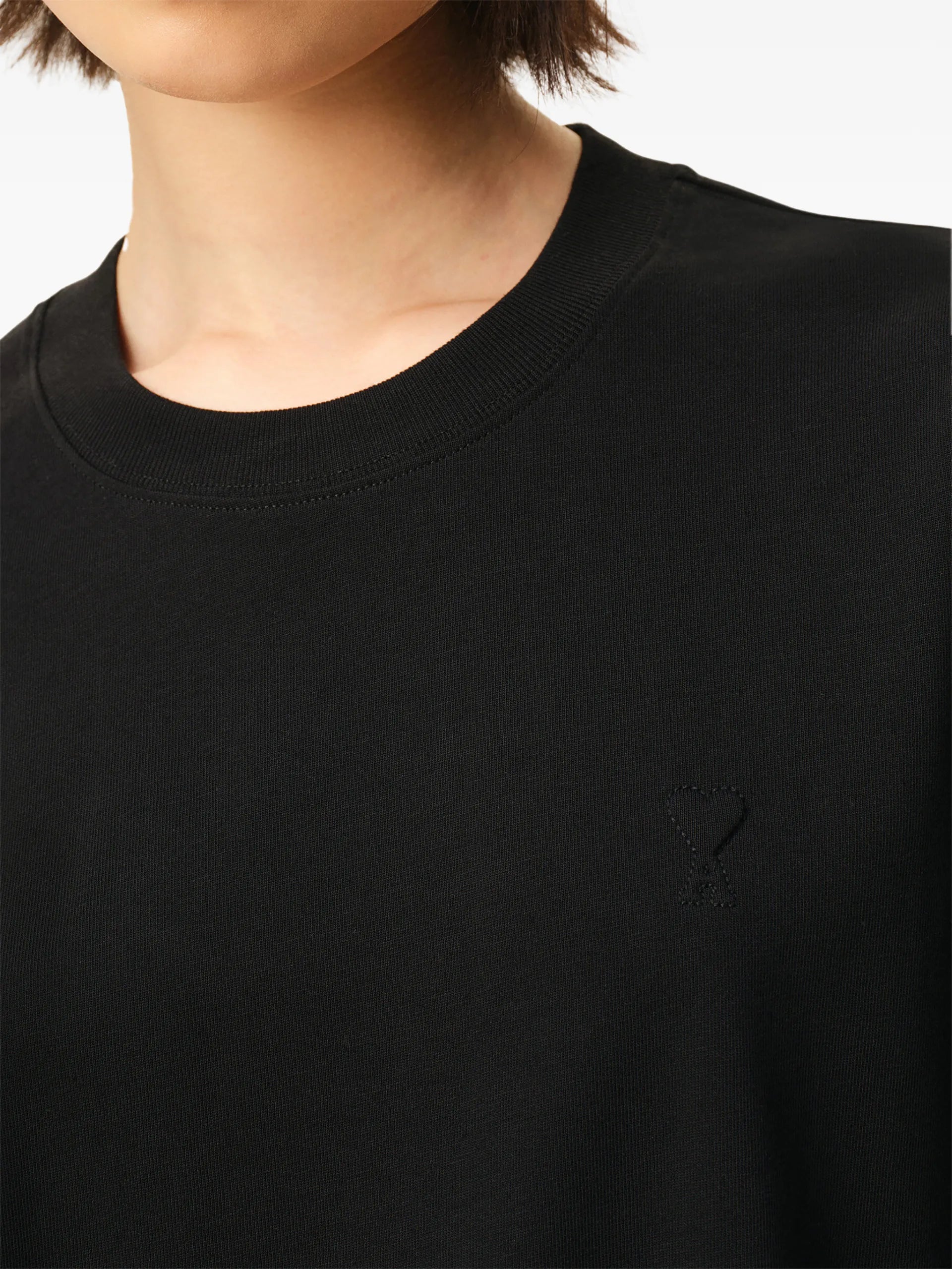 AMI Paris Ami De Coeur T-shirt E26UTS341726 Vue 7