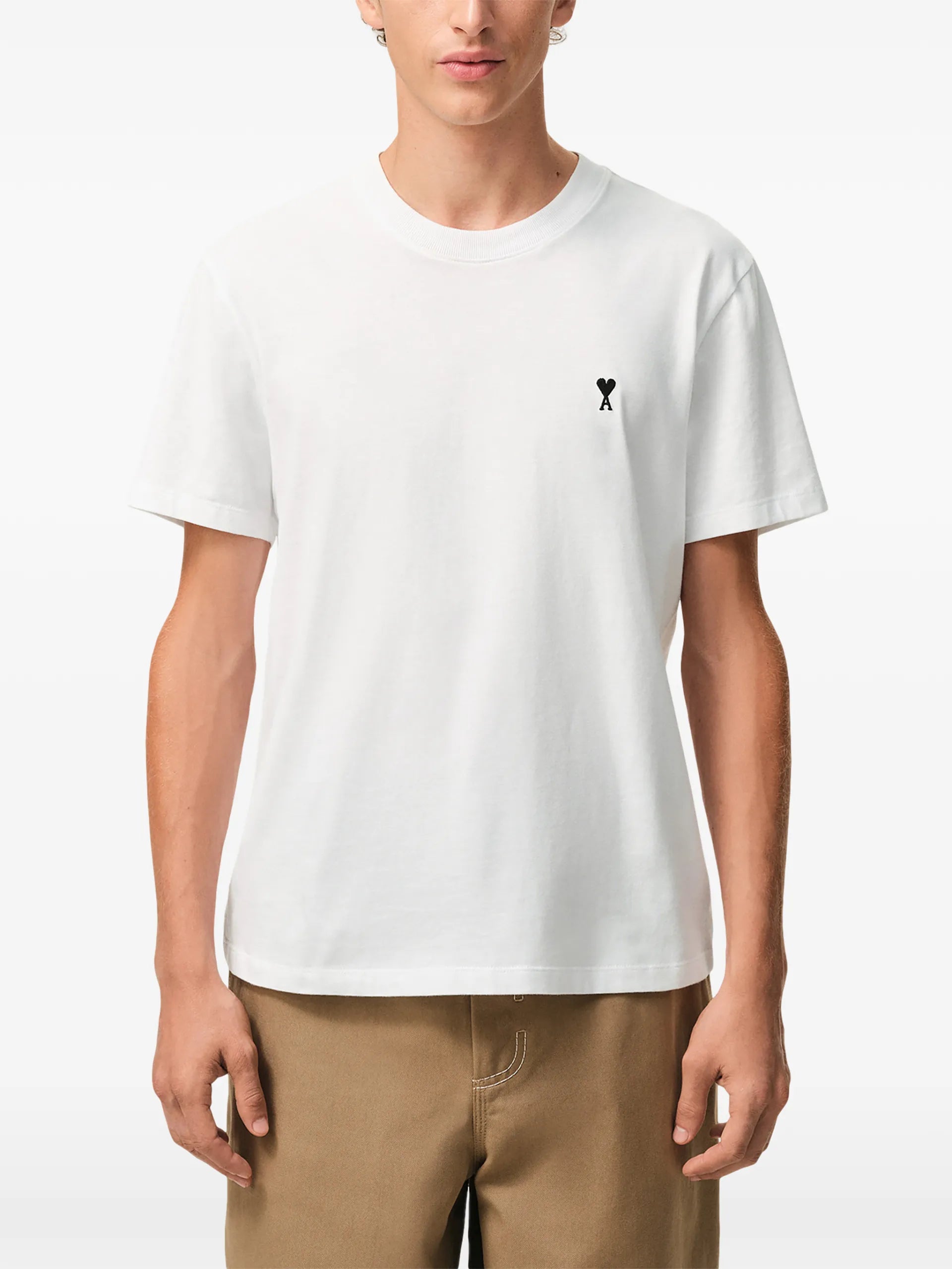 AMI Paris Ami De Coeur T-shirt E26HTS346724 Vue 3