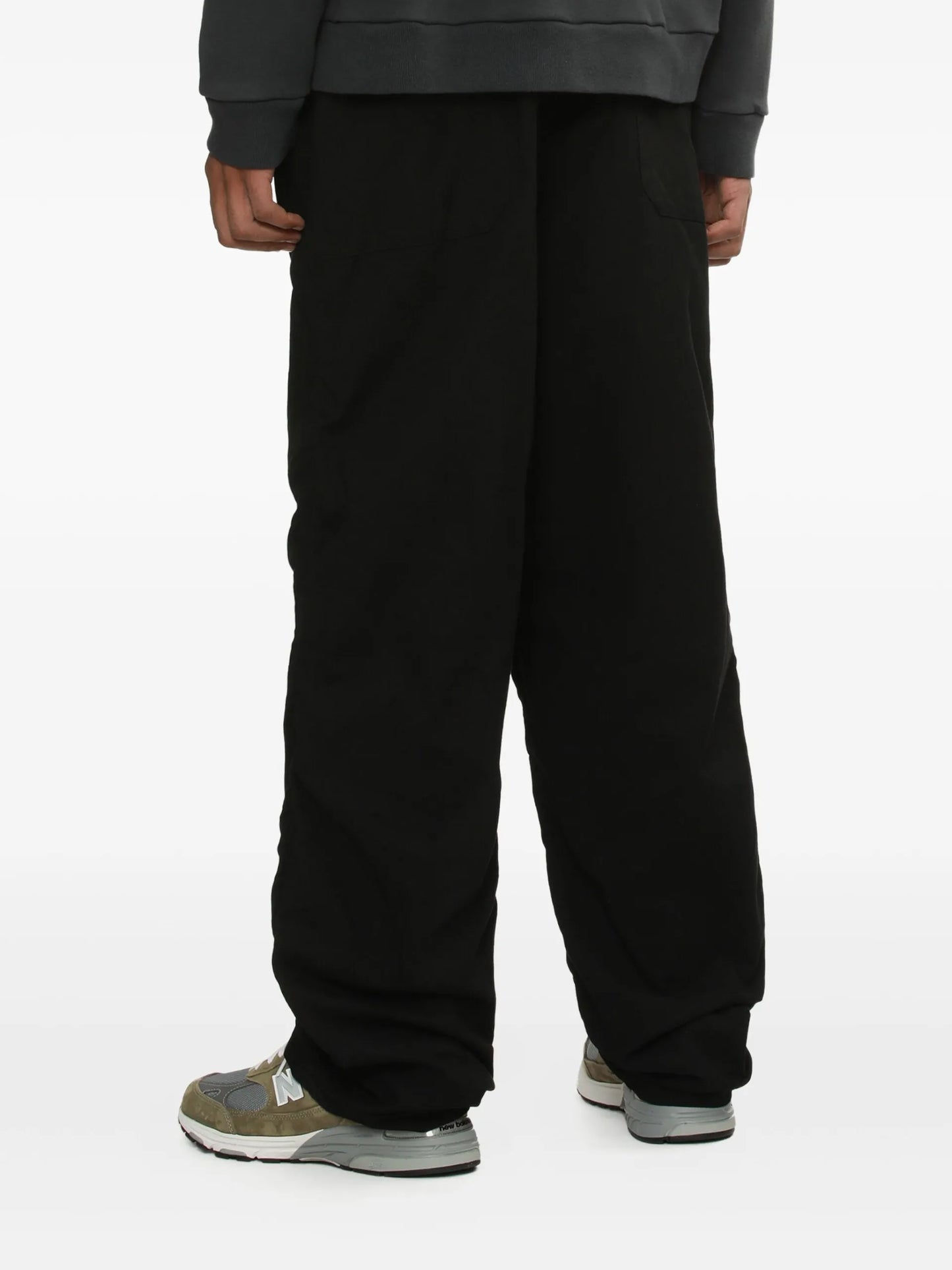 Undercover Elastic-waist Pocketed Straight-leg Trousers - vue 4 - Undercover