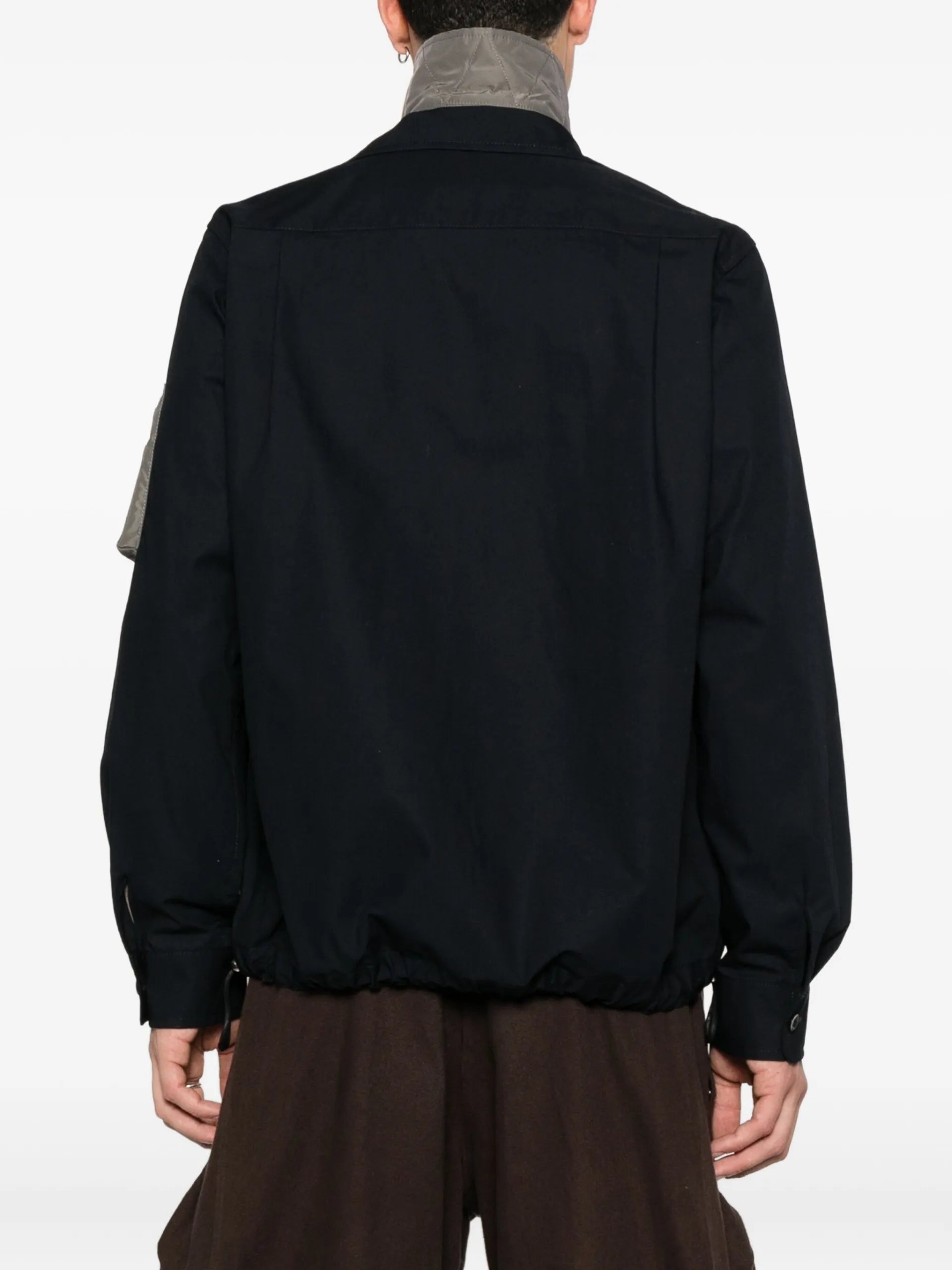 Sacai Oxford Nylon Cotton Jacket SCM244 Vue 4