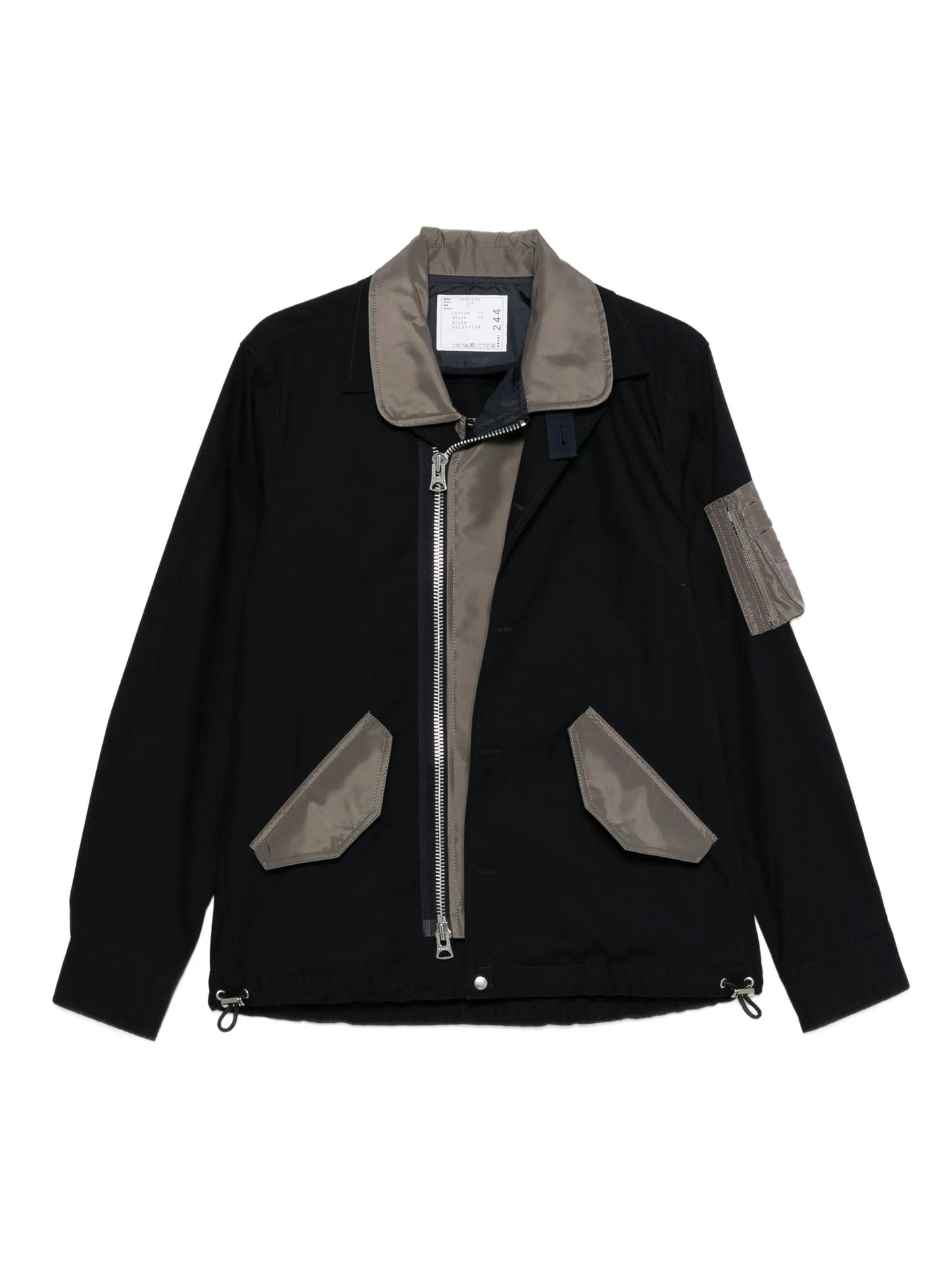 Sacai Oxford Nylon Cotton Jacket SCM244 Vue 1