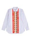 Comme Des Garçons Shirt Striped Logo Shirt - Comme Des Garçons Shirt | Le Block Lyon