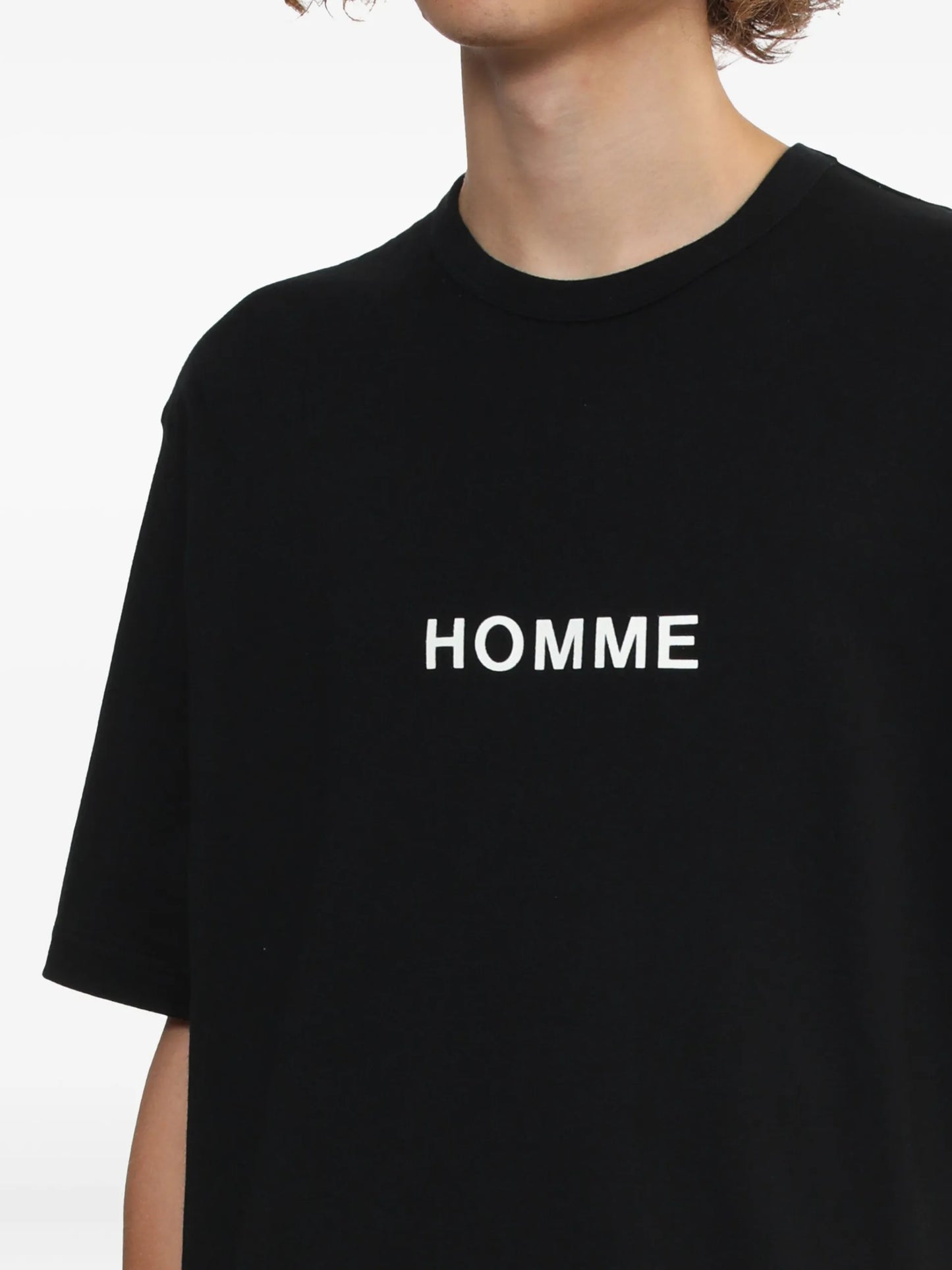 Comme Des Garçons Homme Logo-print T-shirt - vue 5 - Comme des Garçons Homme