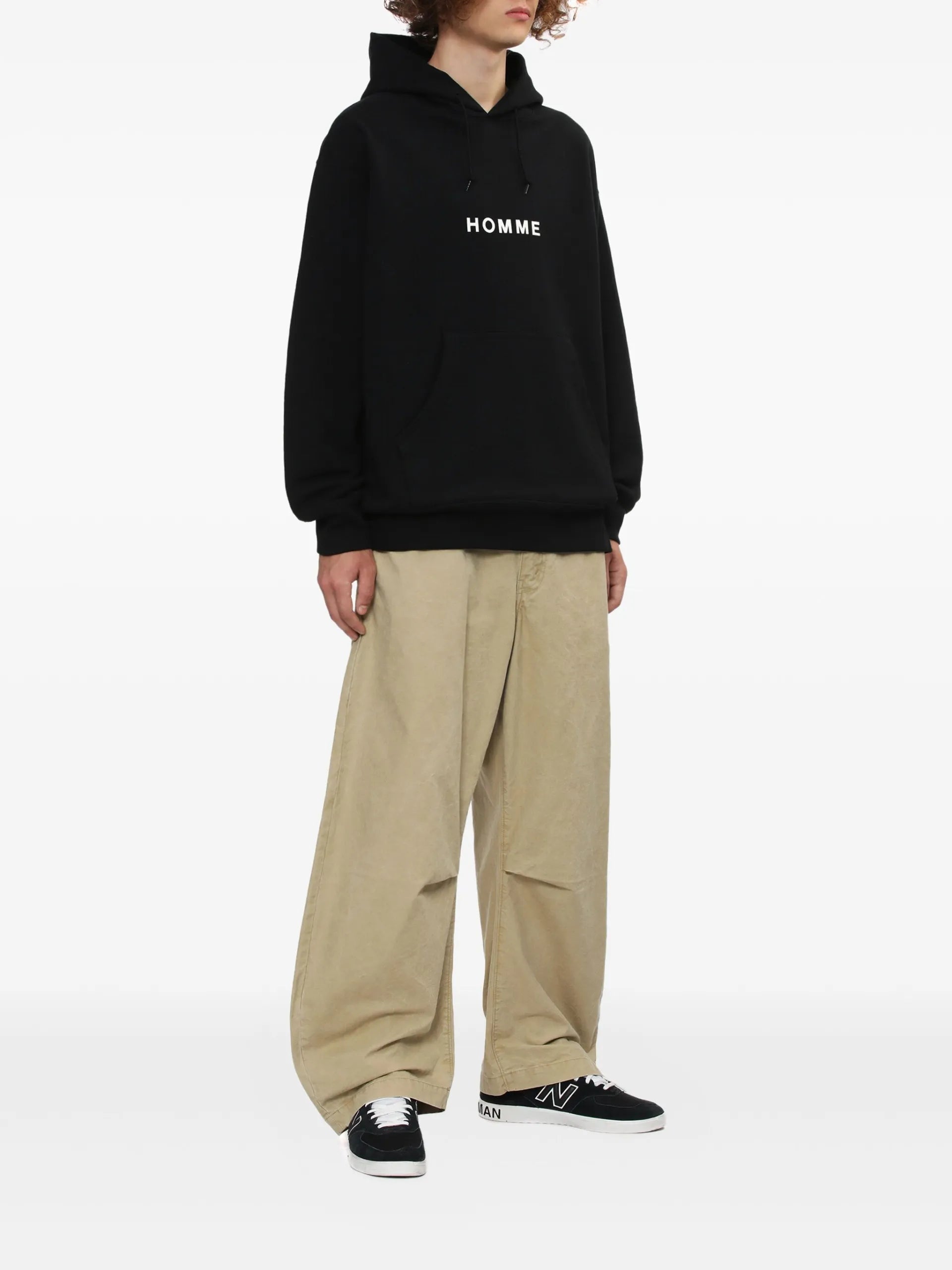 Comme Des Garçons Homme Logo-print Hoodie