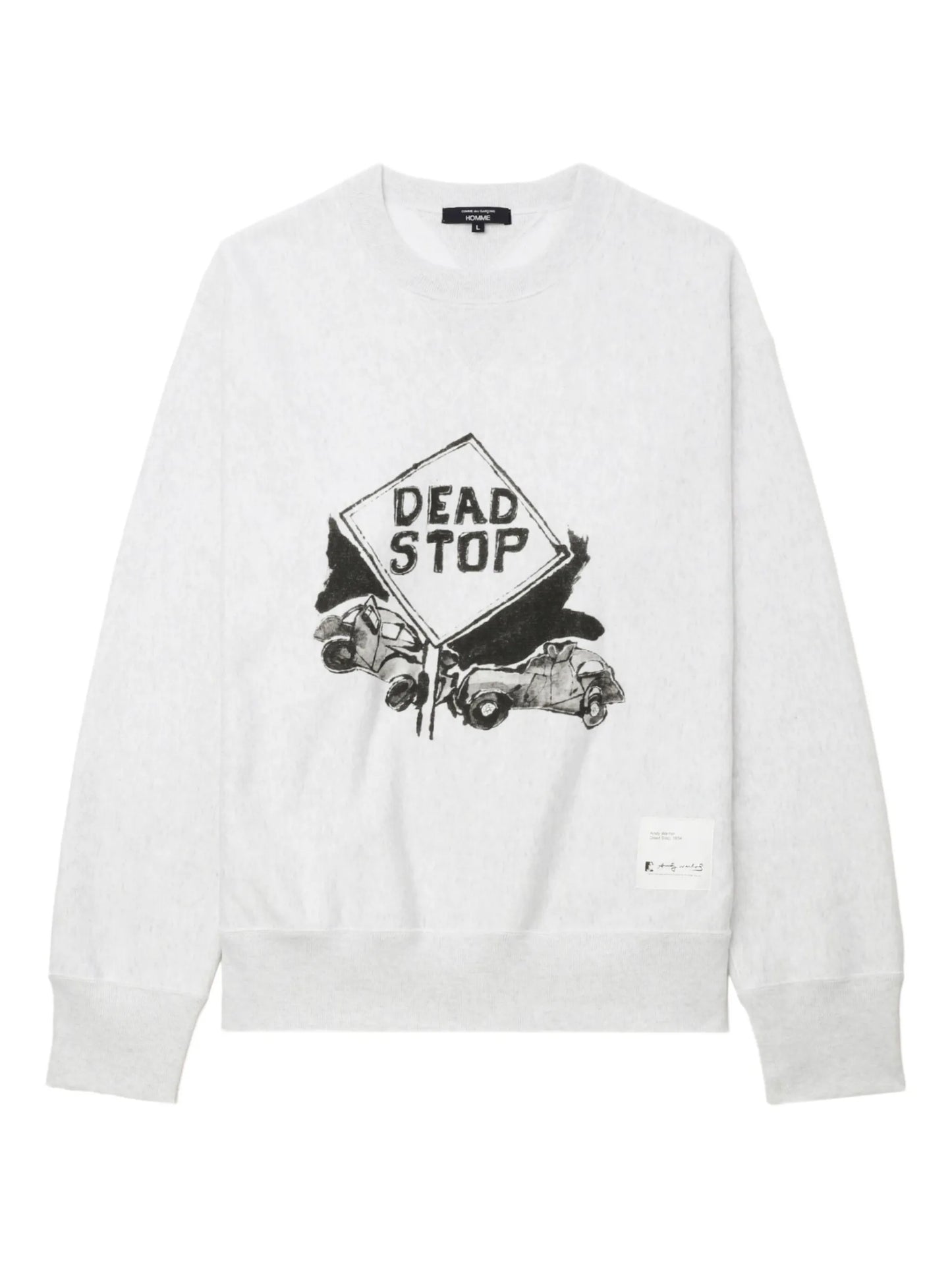 Comme Des Garçons Homme Dead Stop Graphic Sweatshirt - Comme des Garçons Homme | Le Block Lyon