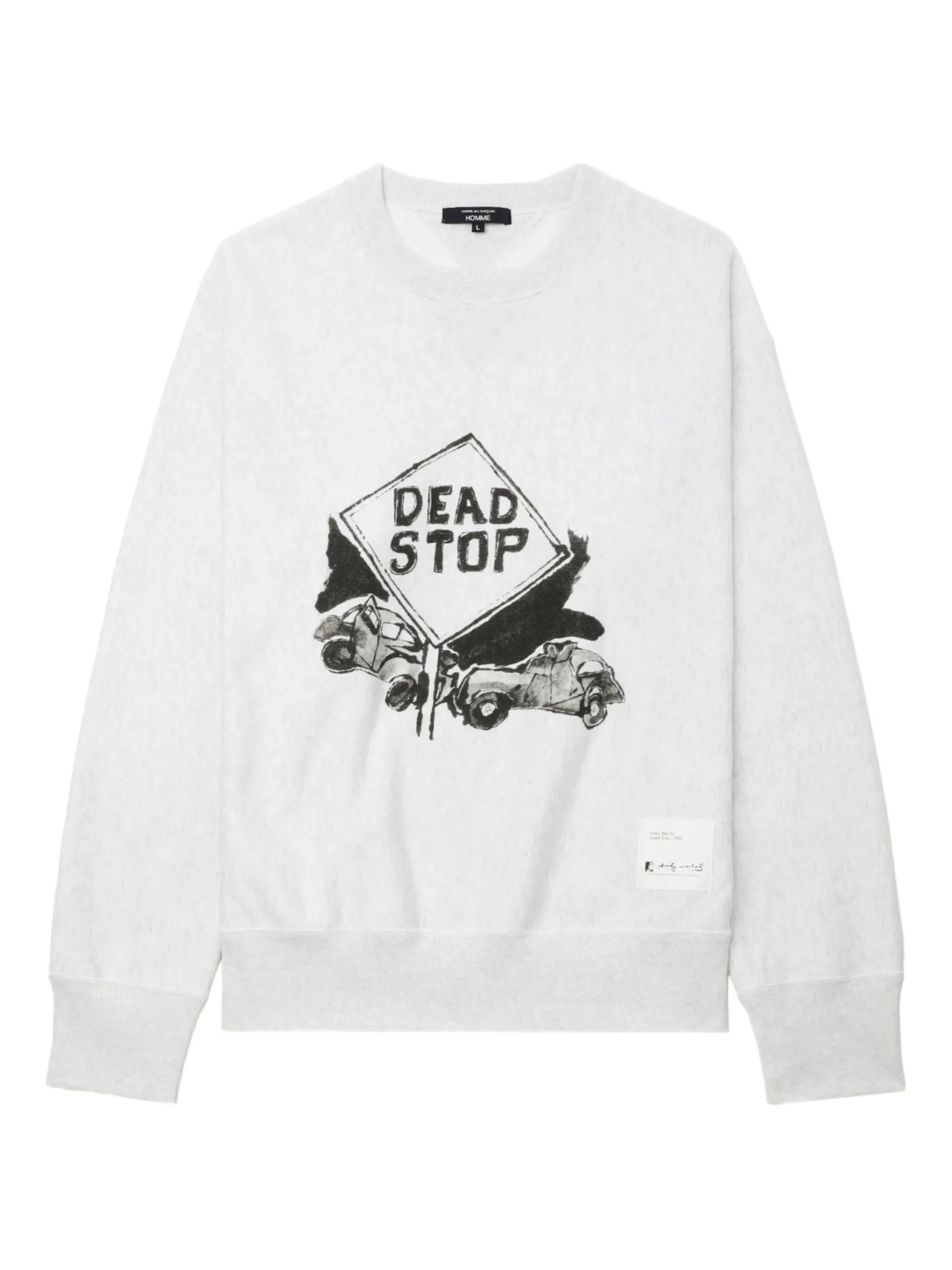 Comme Des Garçons Homme Dead Stop Graphic Sweatshirt - Comme des Garçons Homme | Le Block Lyon