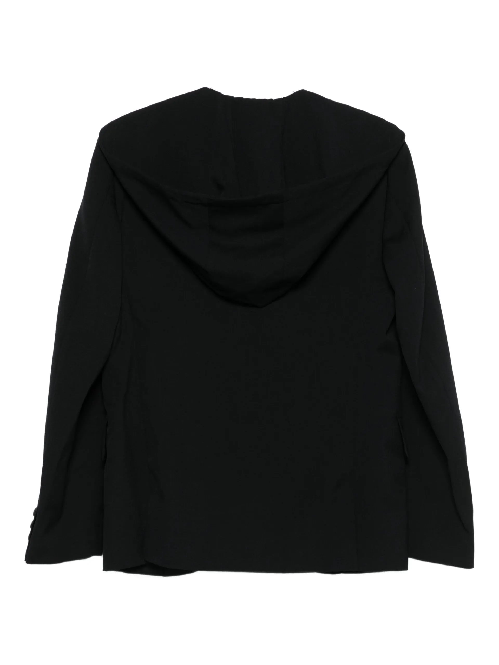 Black Comme Des Garçons Hooded Jacket