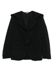 Black Comme Des Garçons Hooded Jacket 1PJ007W25 Vue 1