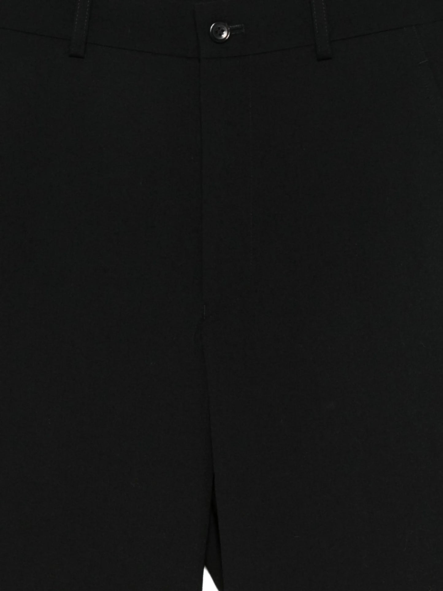 Black Comme Des Garçons Wool Trousers 1PP001W25 Vue 3