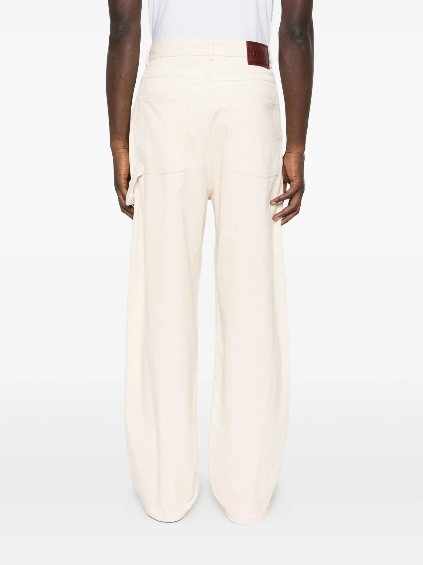 Drôle De Monsieur Utility-pocket Cotton Trousers - vue 4 - Drôle De Monsieur