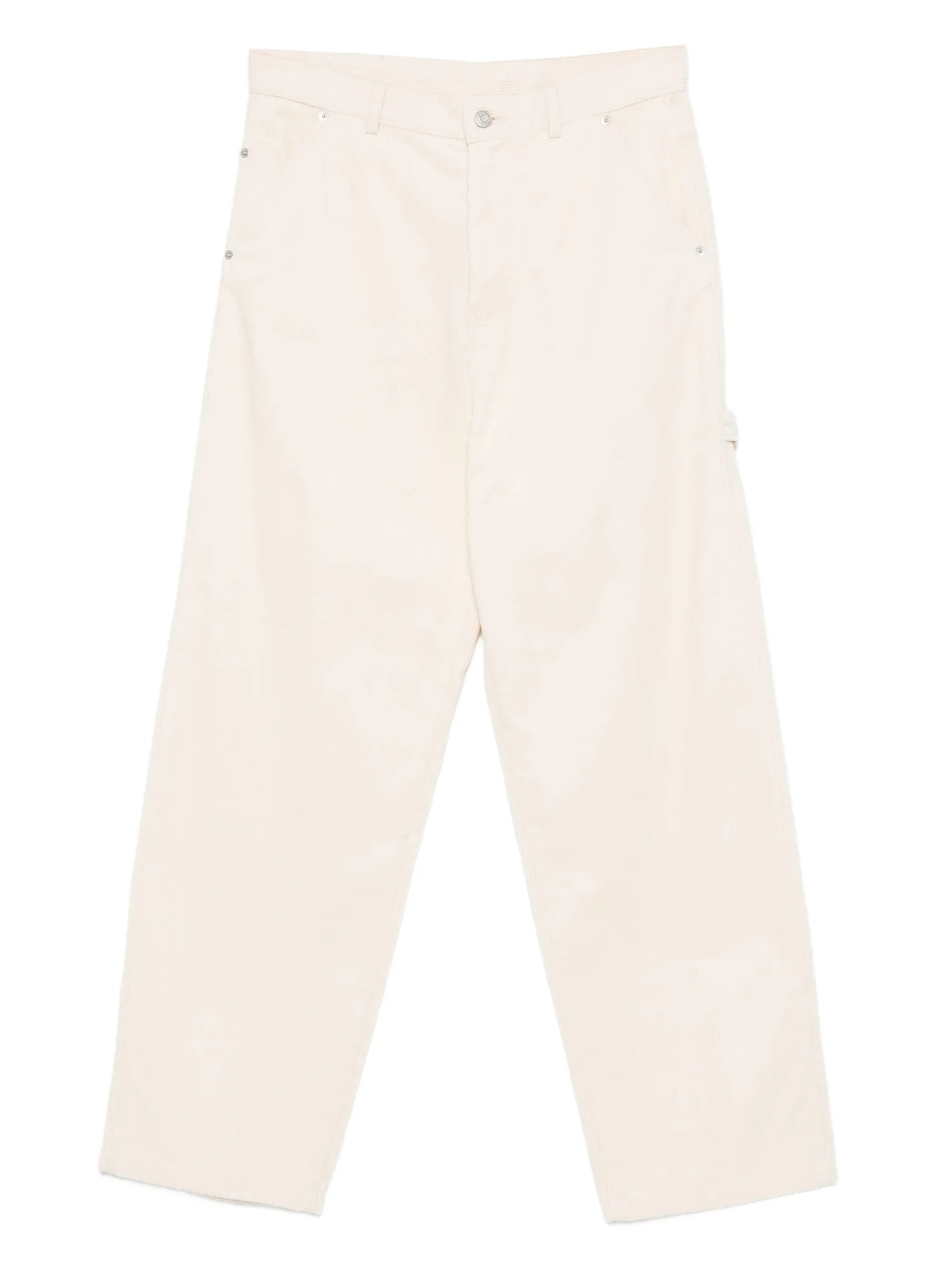 Drôle De Monsieur Utility-pocket Cotton Trousers - Drôle De Monsieur | Le Block Lyon