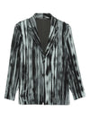 Homme Plissé Issey Miyake Striped Blazer - Homme Plissé Issey Miyake | Le Block Lyon