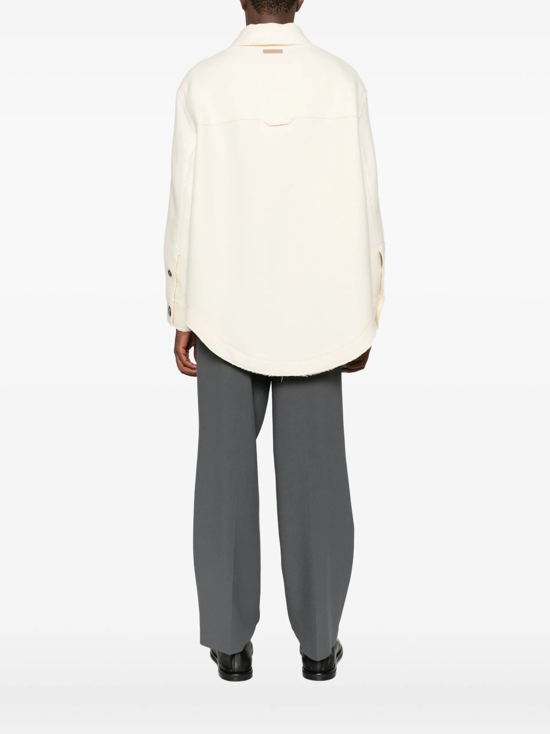 AMI Paris Point-collar Shirt Jacket - vue 4 - AMI Paris