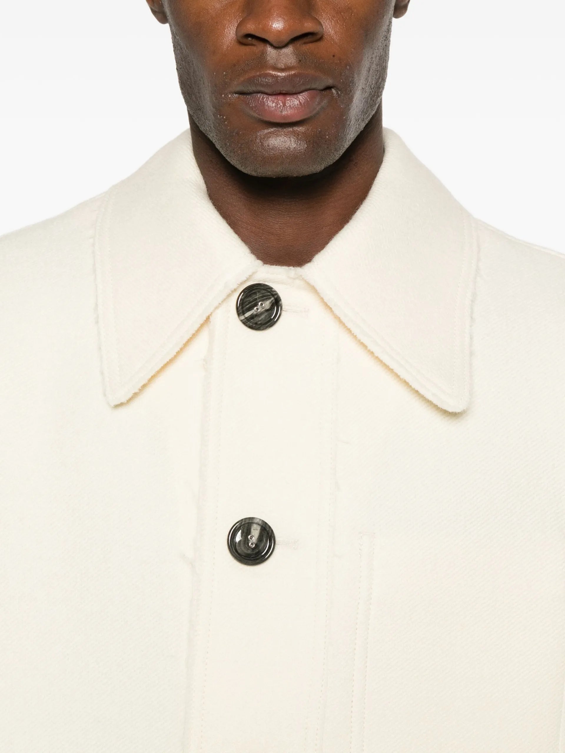 AMI Paris Point-collar Shirt Jacket - vue 5 - AMI Paris