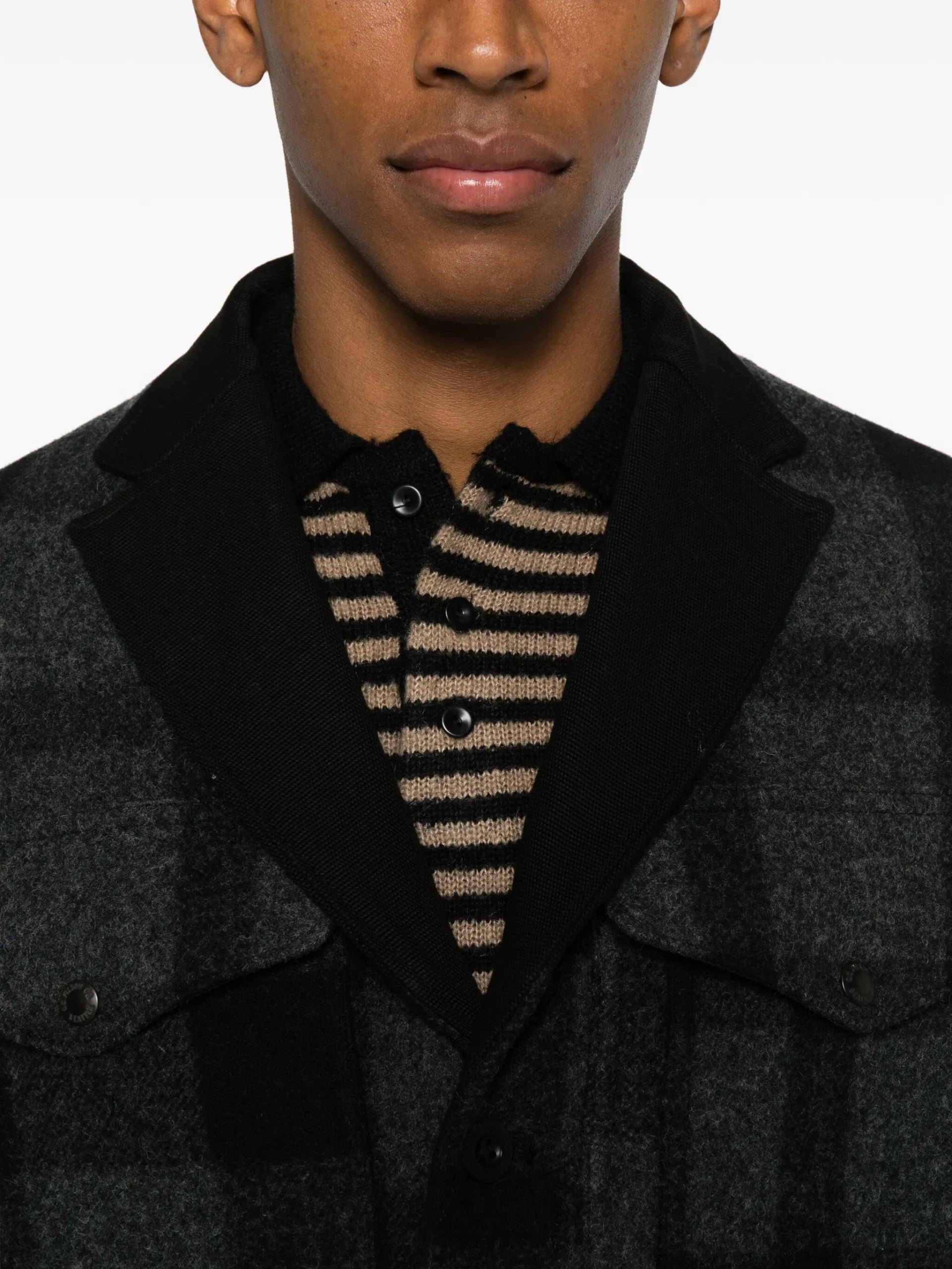 Junya Watanabe MAN X Filson Quilted Plaid Jacket - vue 5 - Junya Watanabe MAN