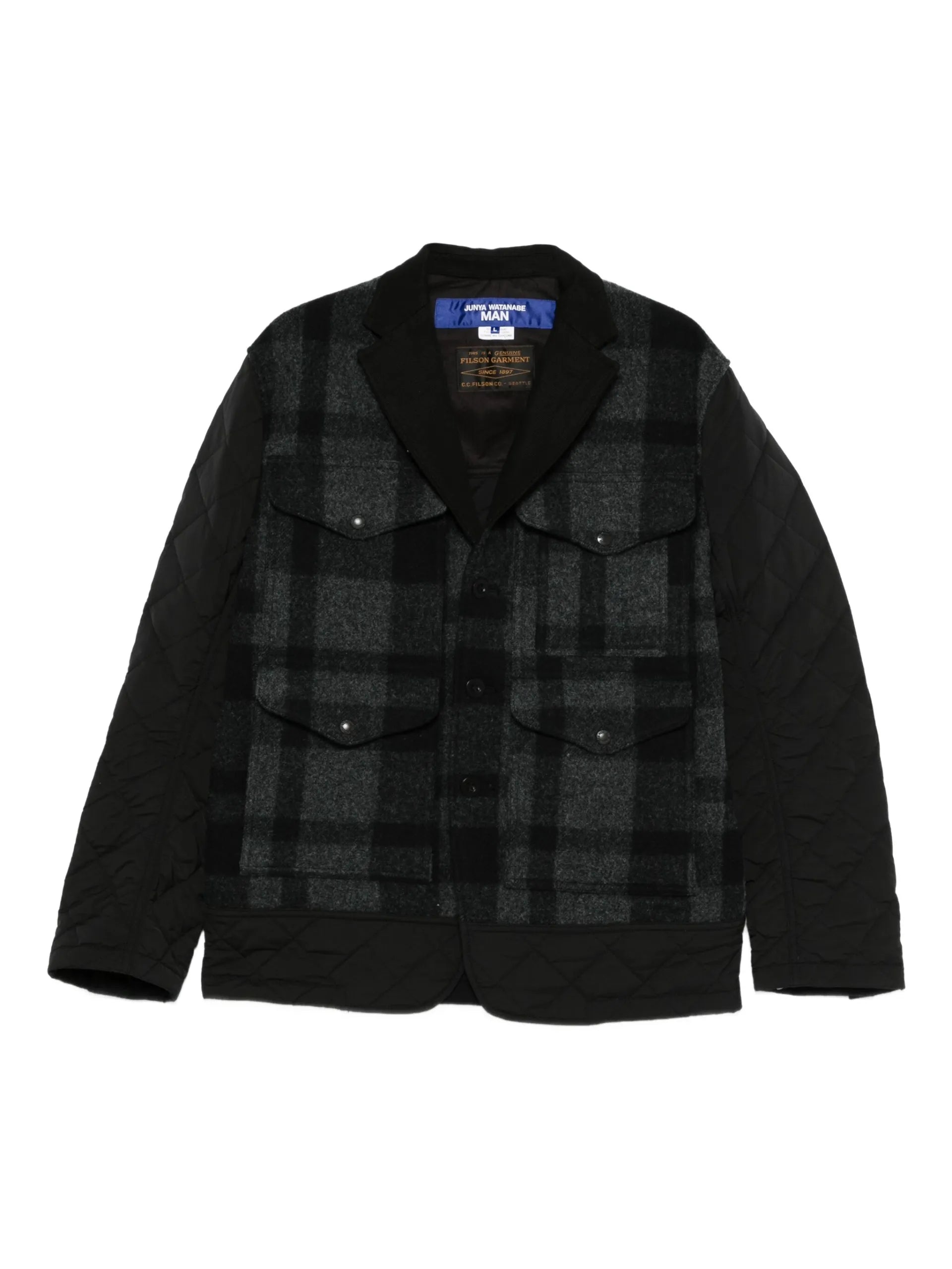 Junya Watanabe MAN X Filson Quilted Plaid Jacket - Junya Watanabe MAN | Le Block Lyon