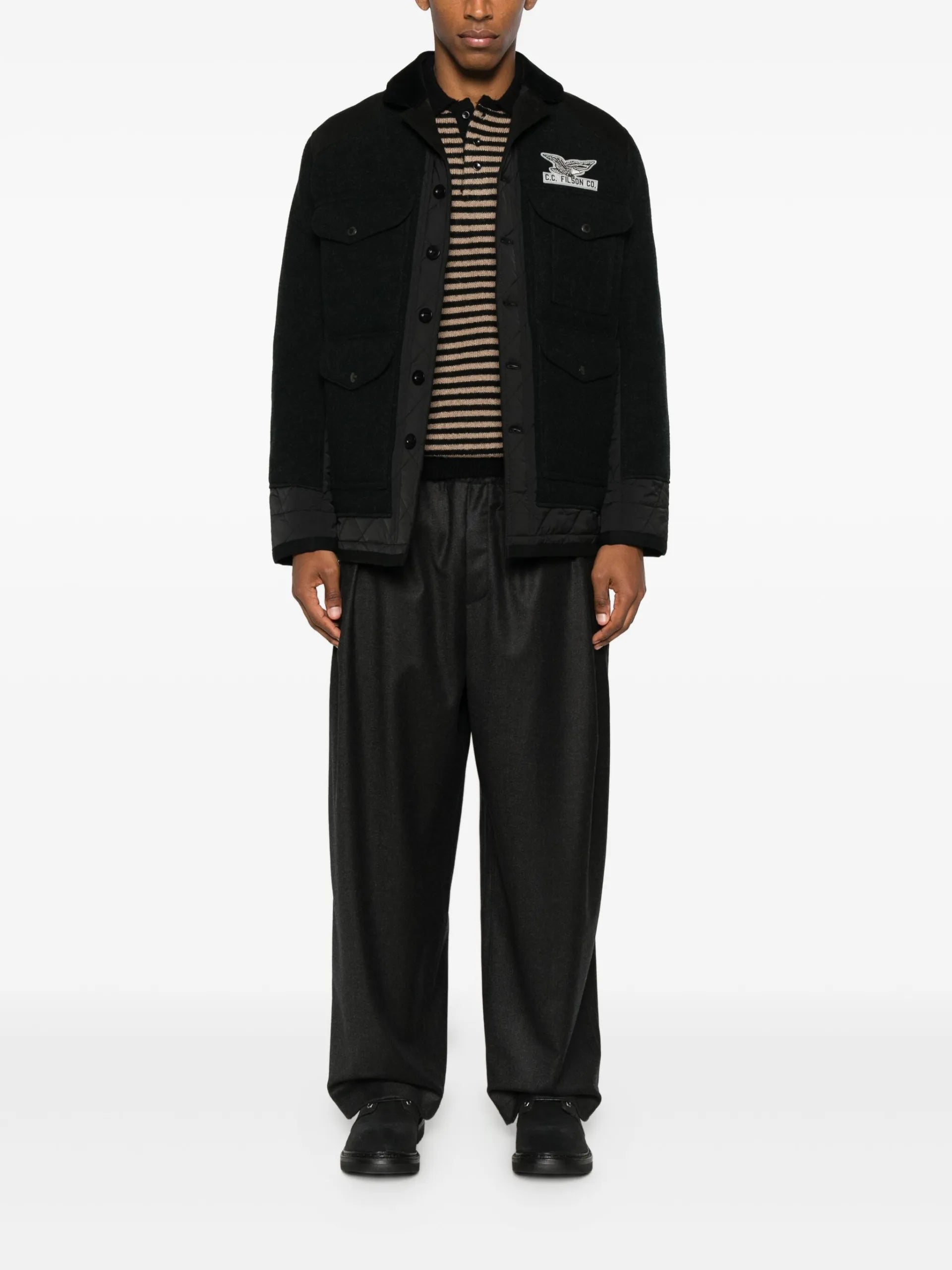Junya Watanabe MAN X Filson Buttoned Patch-detail Jacket