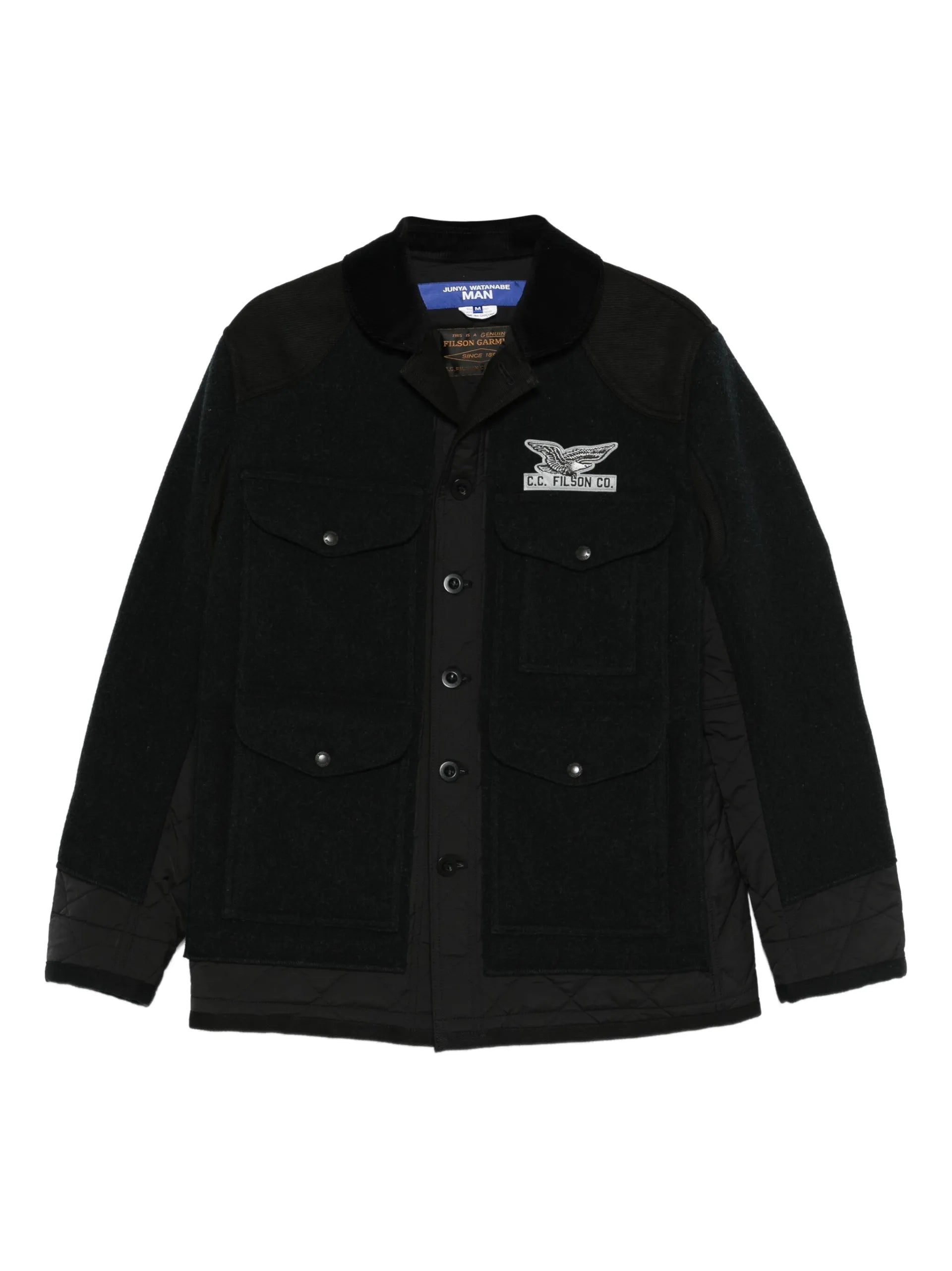 Junya Watanabe MAN X Filson Buttoned Patch-detail Jacket - Junya Watanabe MAN | Le Block Lyon