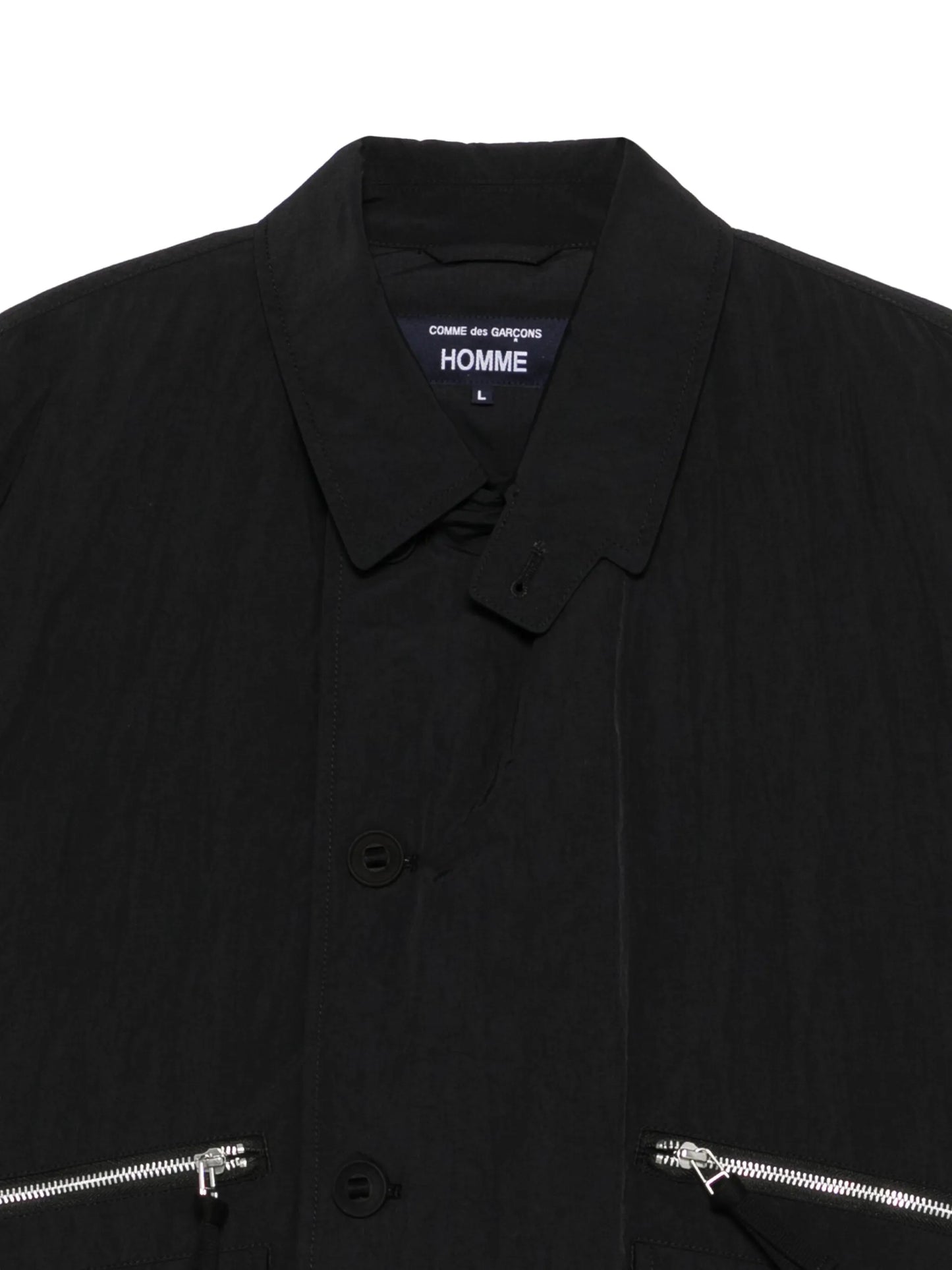 Comme Des Garçons Homme Zip-pocket Puffer Jacket - detail - Comme des Garçons Homme