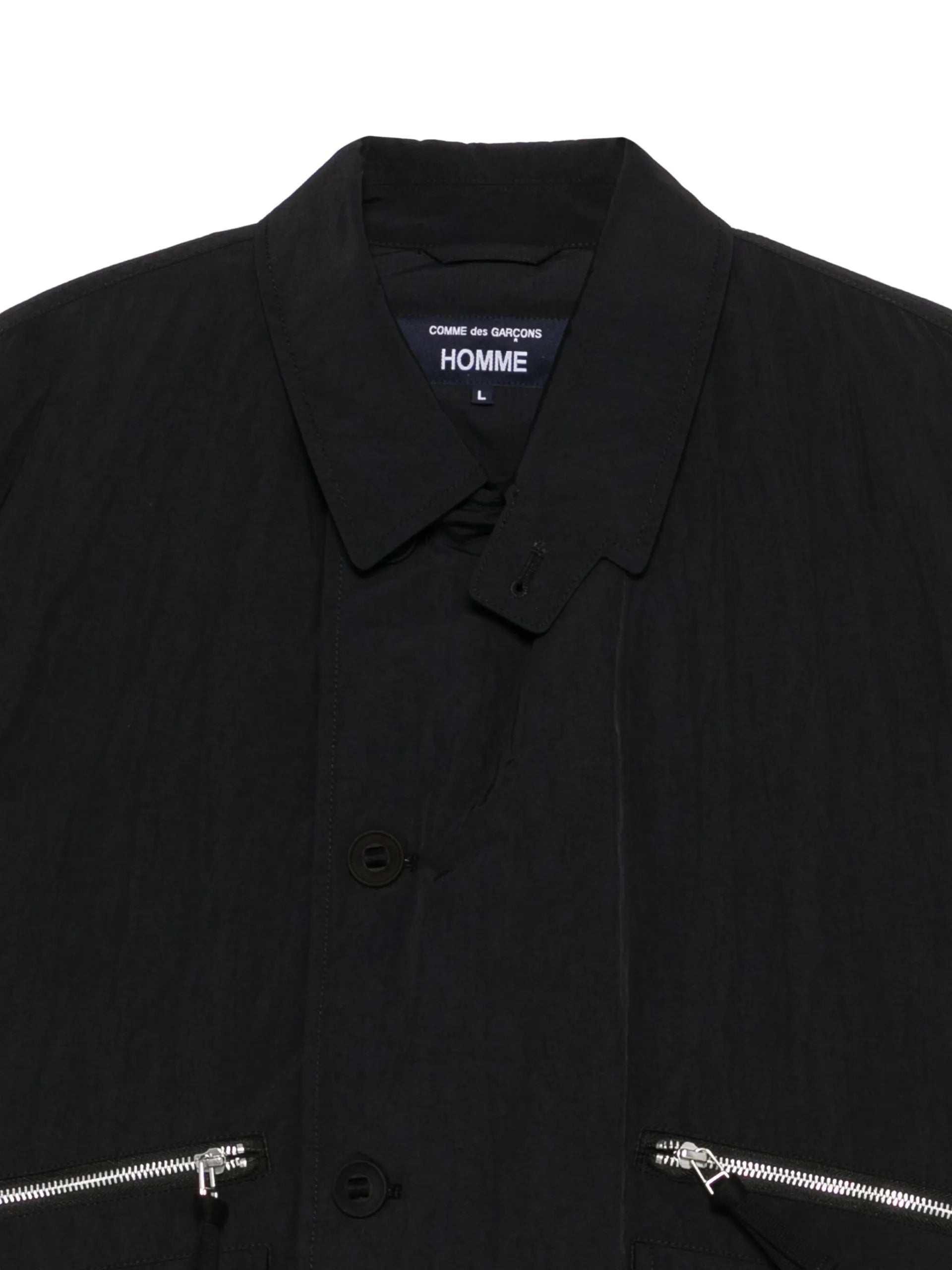 Comme Des Garçons Homme Zip-pocket Puffer Jacket - detail - Comme des Garçons Homme