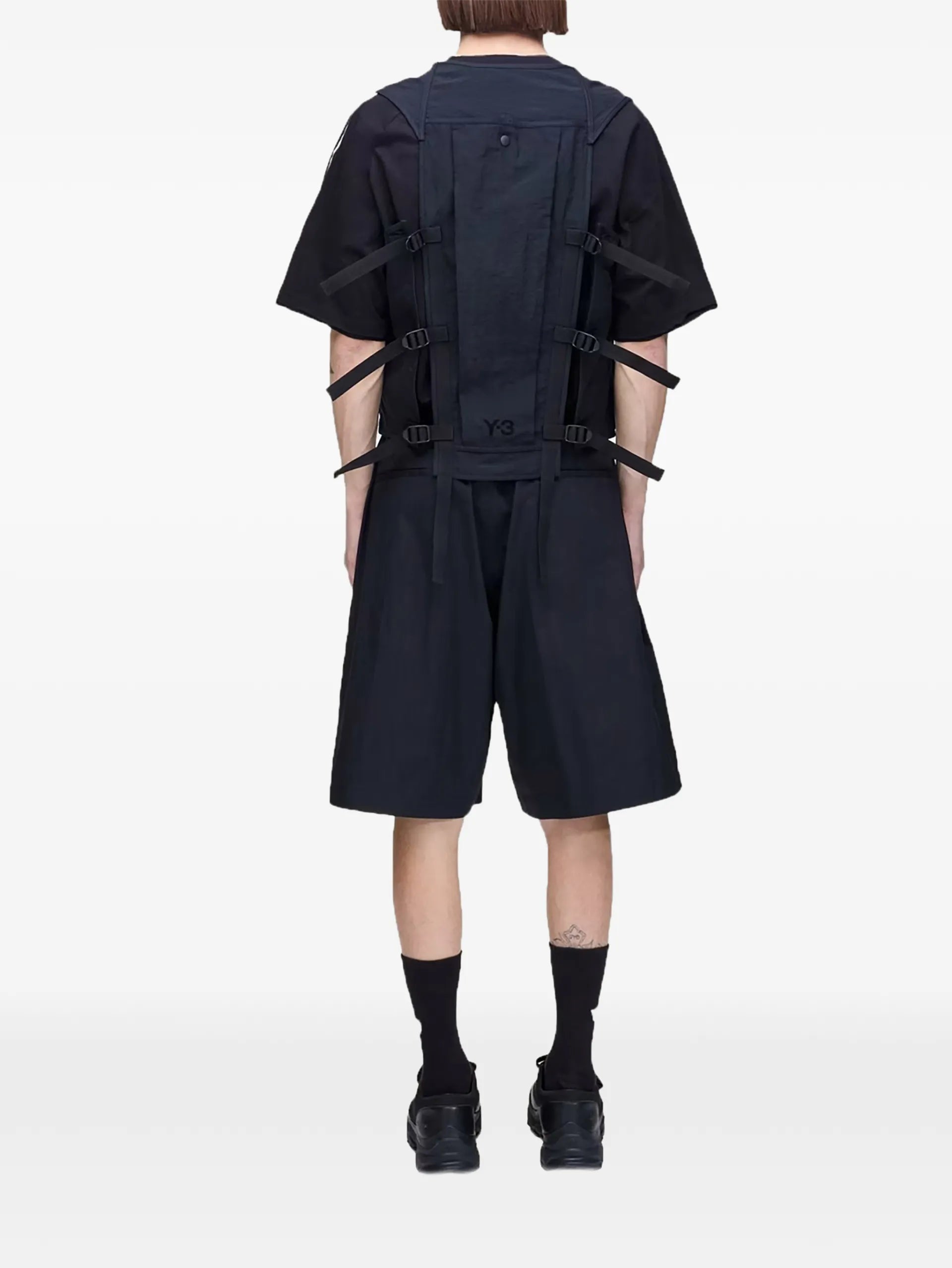 Y-3 UT Belted Shorts KD3993 Vue 4