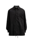 Y-3 Buttoned Pocket Shirt Black Cotton - Y-3 | Le Block Lyon