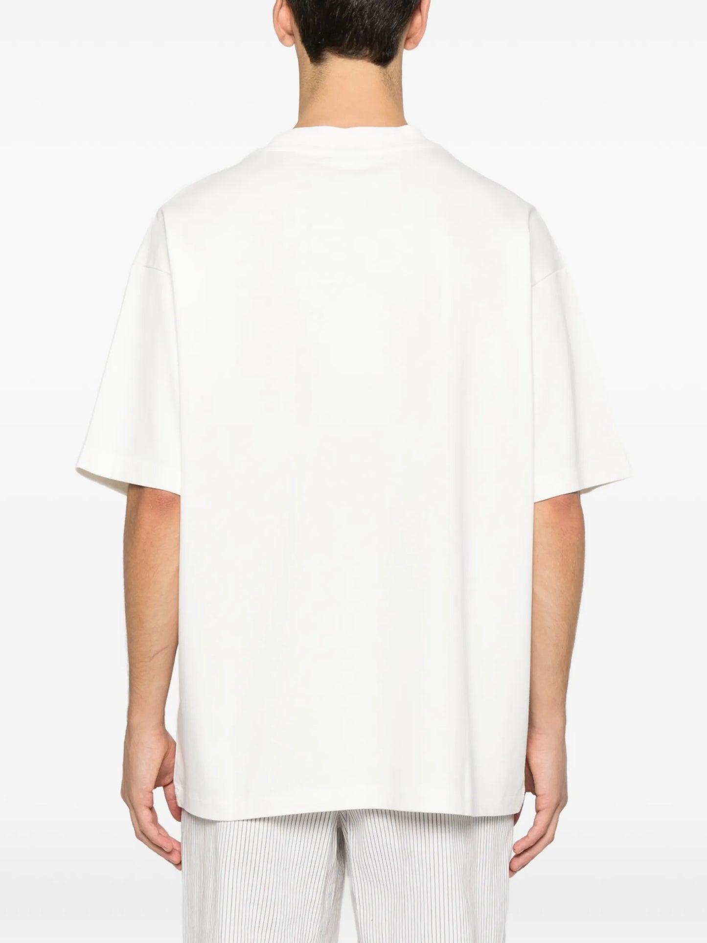 Drôle De Monsieur Slogan Hibiscus T-shirt JTS292CO002 Vue 4