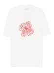 Drôle De Monsieur Slogan Hibiscus T-shirt JTS292CO002 Vue 1