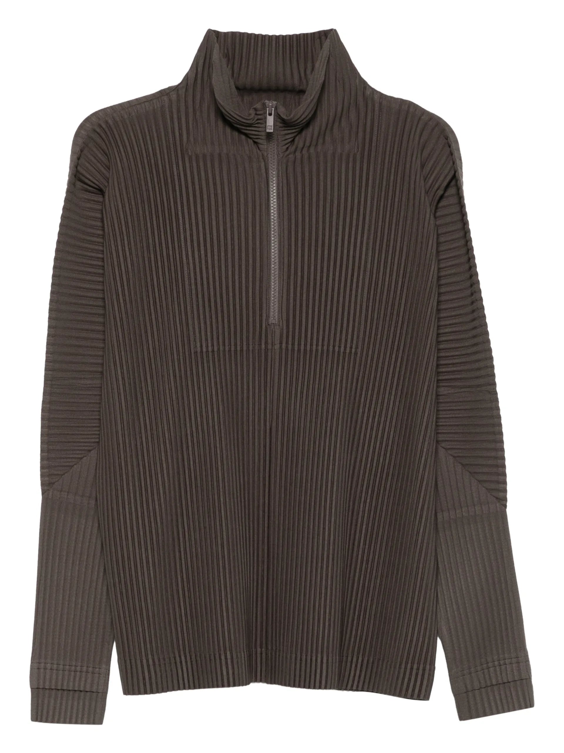 Homme Plissé Issey Miyake Zip-up Pleated Top - Homme Plissé Issey Miyake | Le Block Lyon