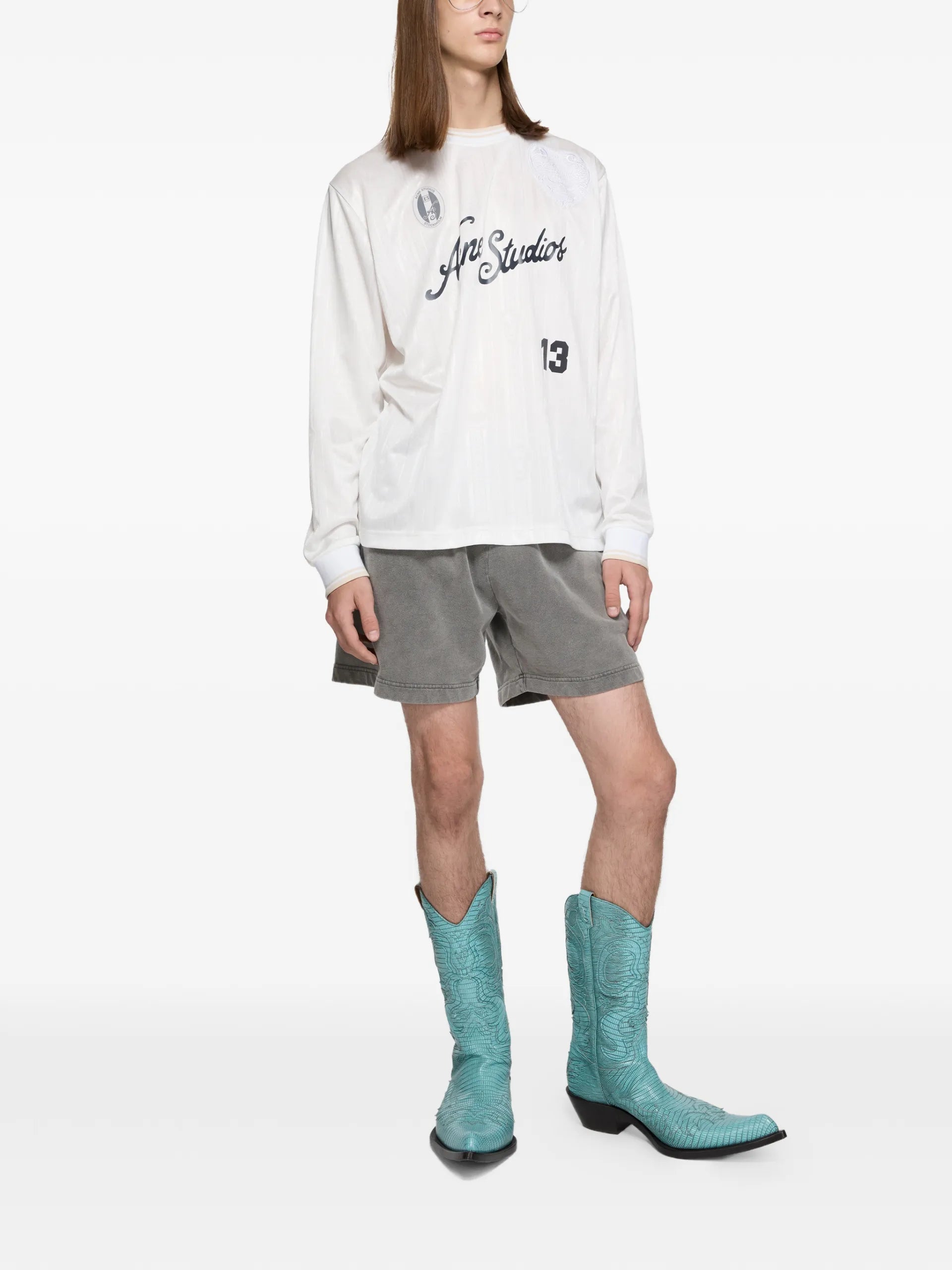 Acne Studios Long-sleeve Print T-shirt