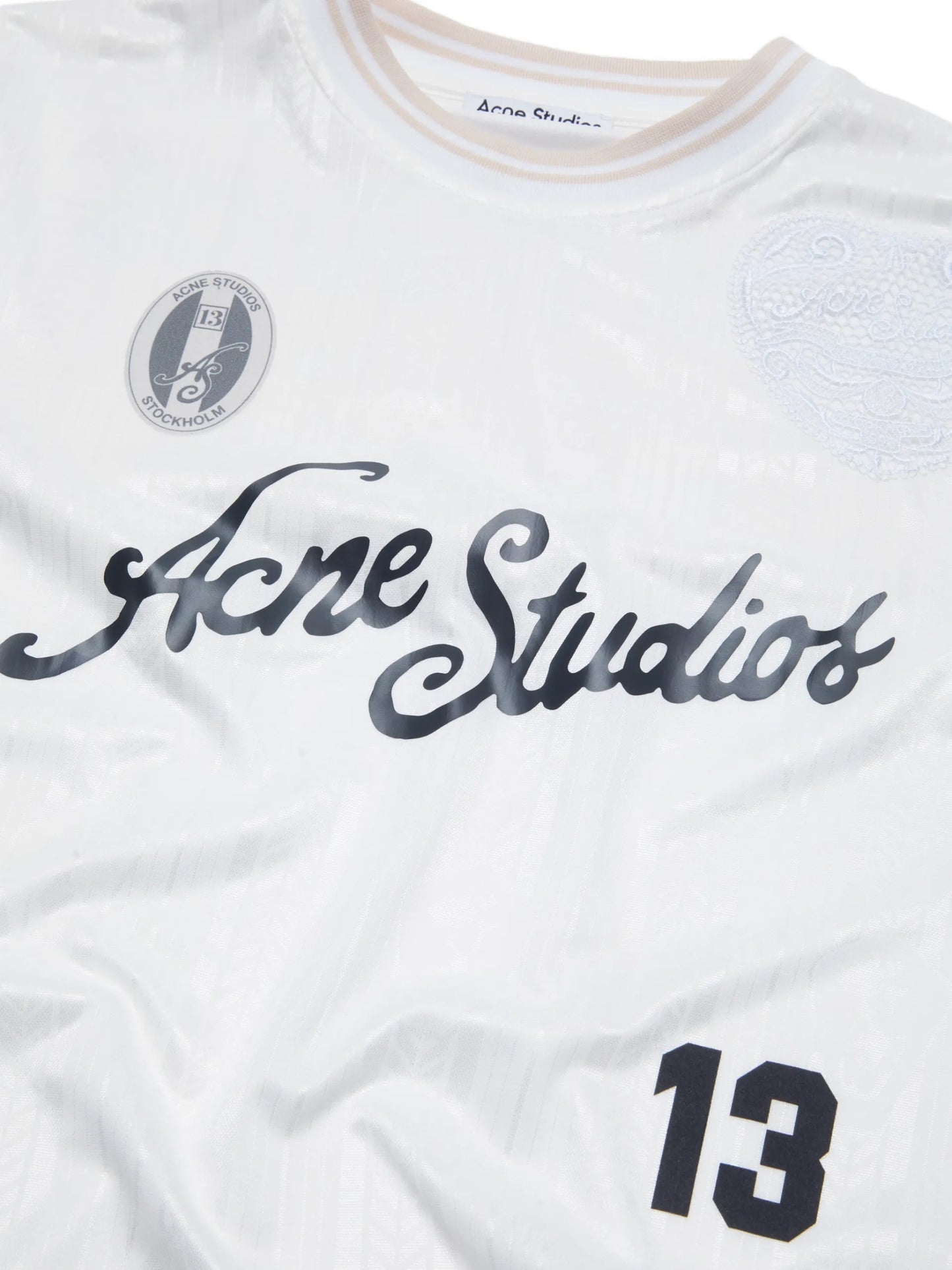 Acne Studios Long-sleeve Print T-shirt BL0437 Vue 6