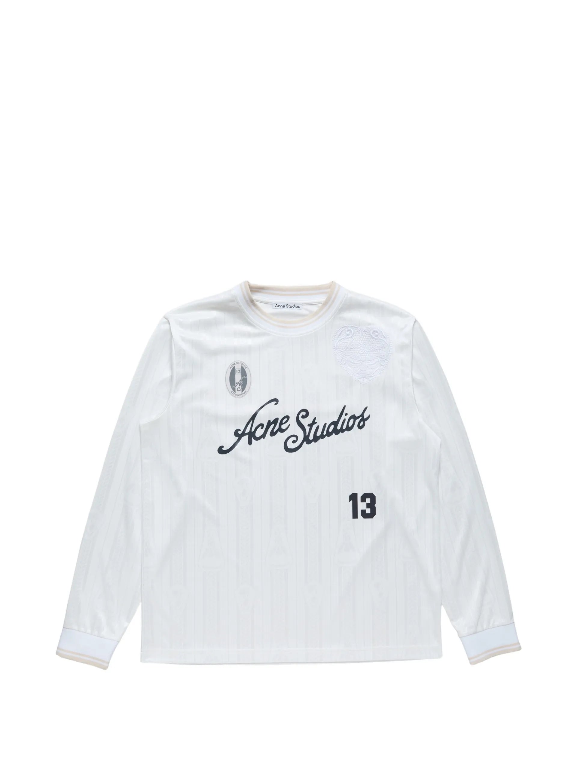 Acne Studios Long-sleeve Print T-shirt BL0437 Vue 1