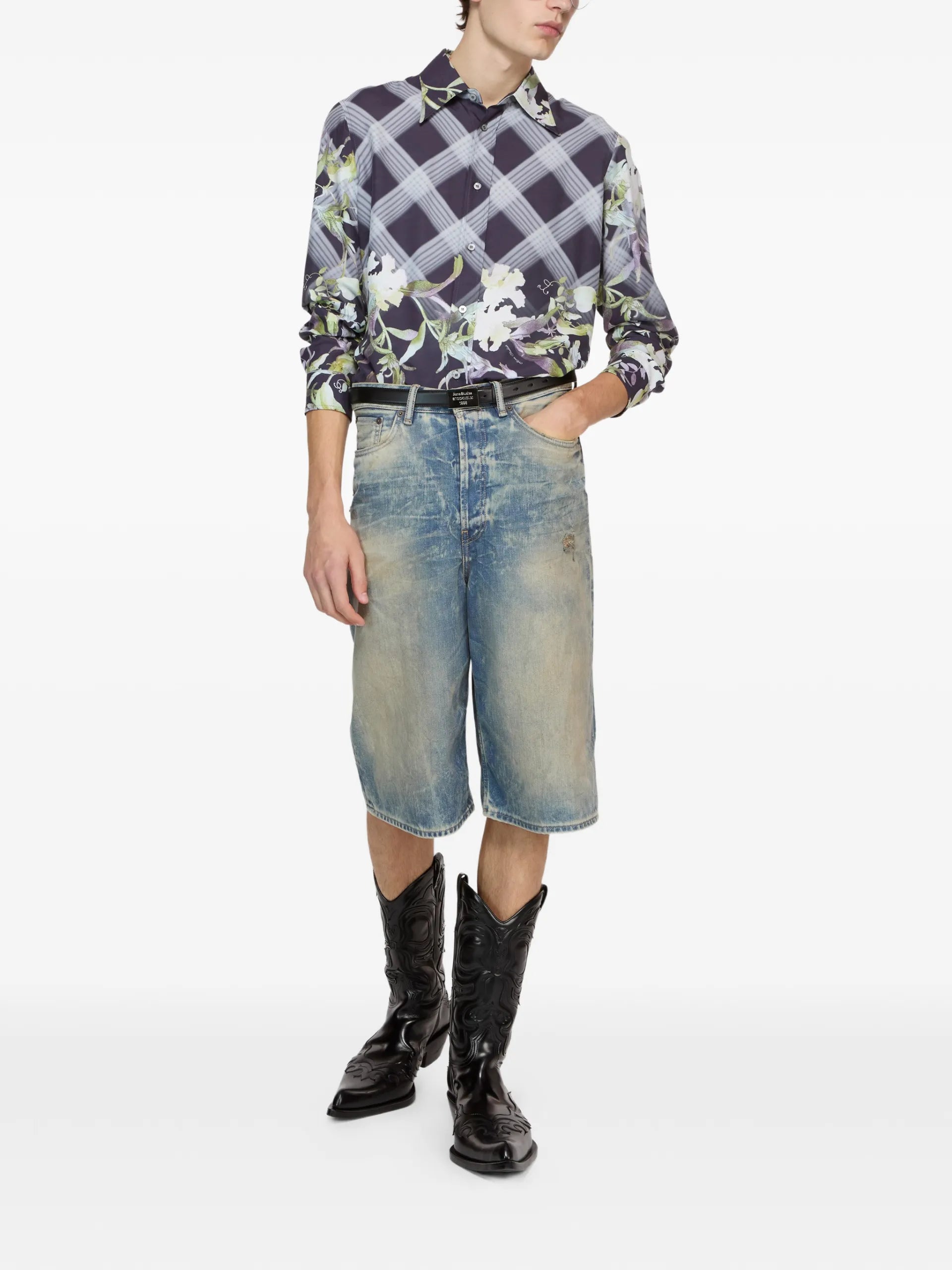 Acne Studios Floral-print Shirt