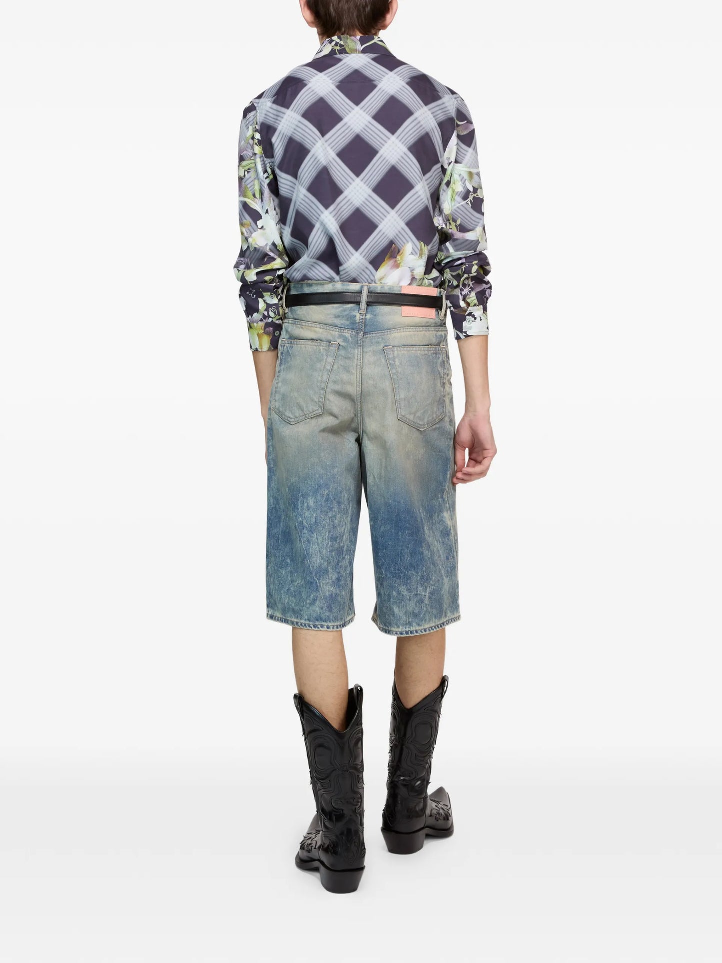 Acne Studios Floral-print Shirt BB0657 Vue 3