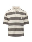 AMI Paris Ami De Coeur Cotton Polo Shirt HPL432KN0153 Vue 1