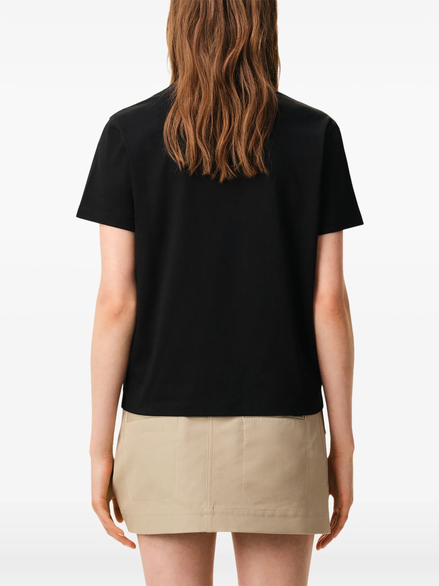 AMI Paris Ami De Coeur Organic-cotton T-shirt E26BFUTS035724 Vue 5