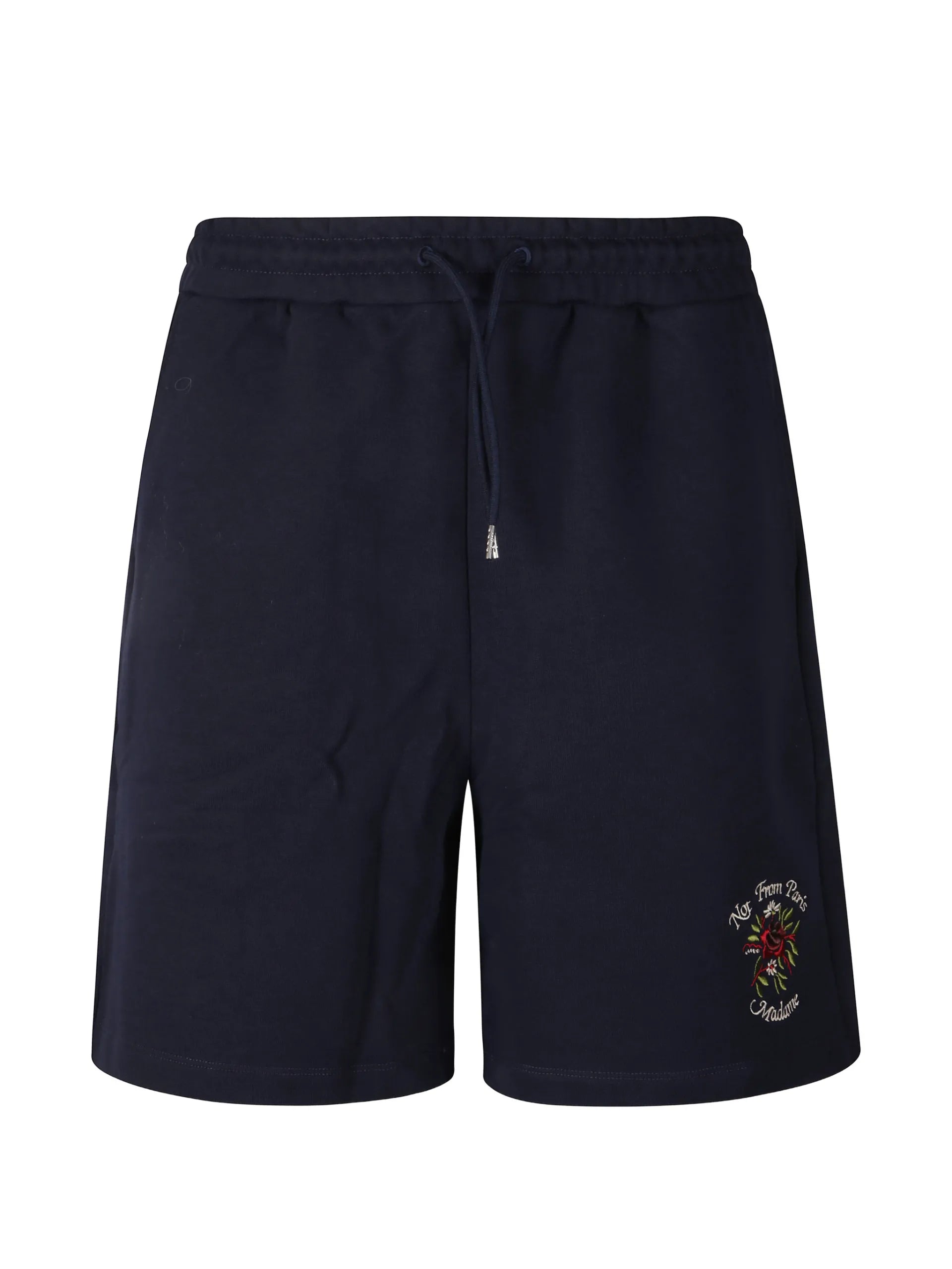 Drôle De Monsieur Embroidered-logo Track Shorts JBS180CO127NY Vue 1