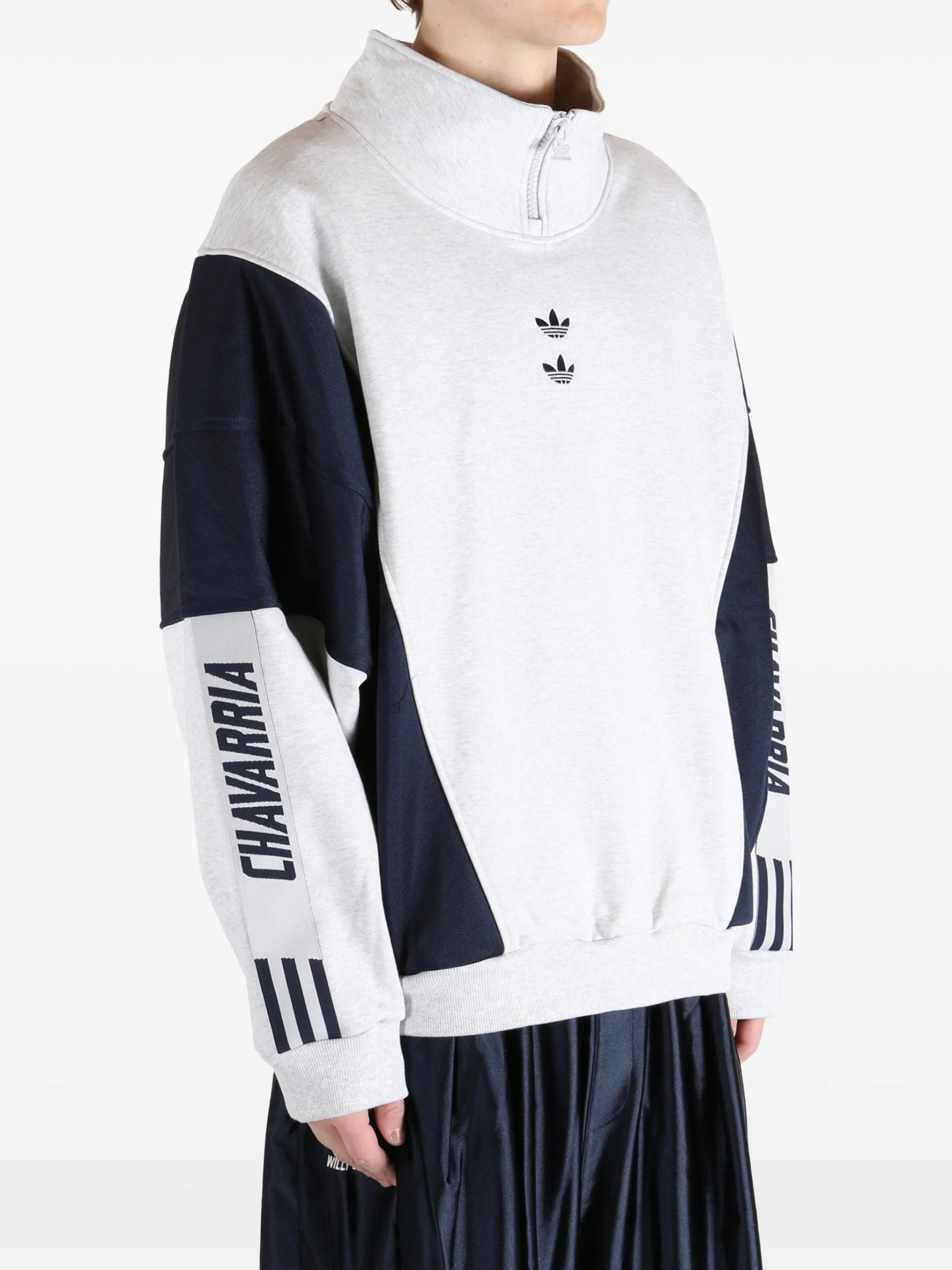 Adidas X Willy Chavarria Watsonville Mock-neck Sweatshirt KD1803 Vue 3