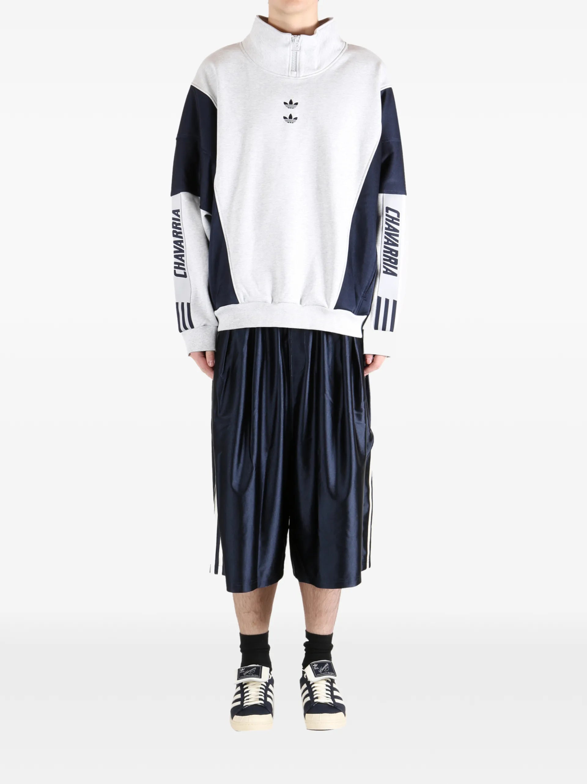 Adidas X Willy Chavarria Watsonville Mock-neck Sweatshirt