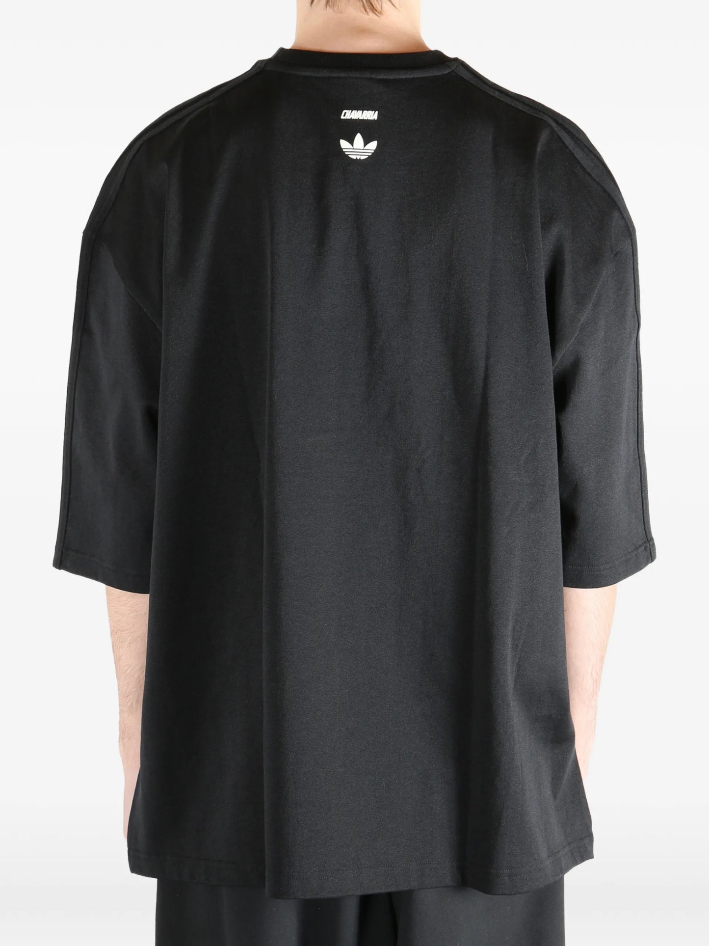Adidas X Willy Chavarria Graphic-print Crew Neck T-shirt KD9354SS26BLACK Vue 5