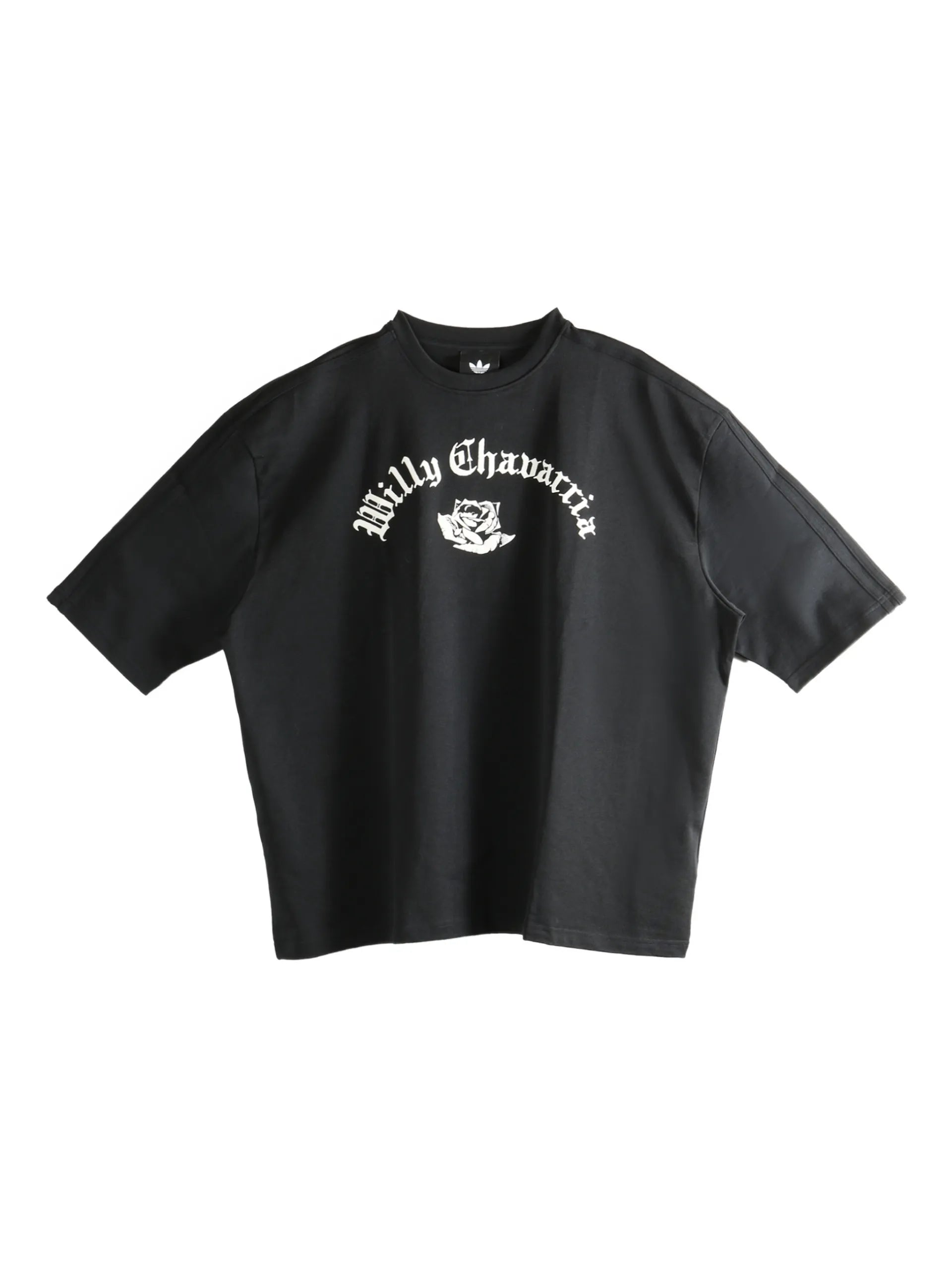 Adidas X Willy Chavarria Graphic-print Crew Neck T-shirt KD9354SS26BLACK Vue 1