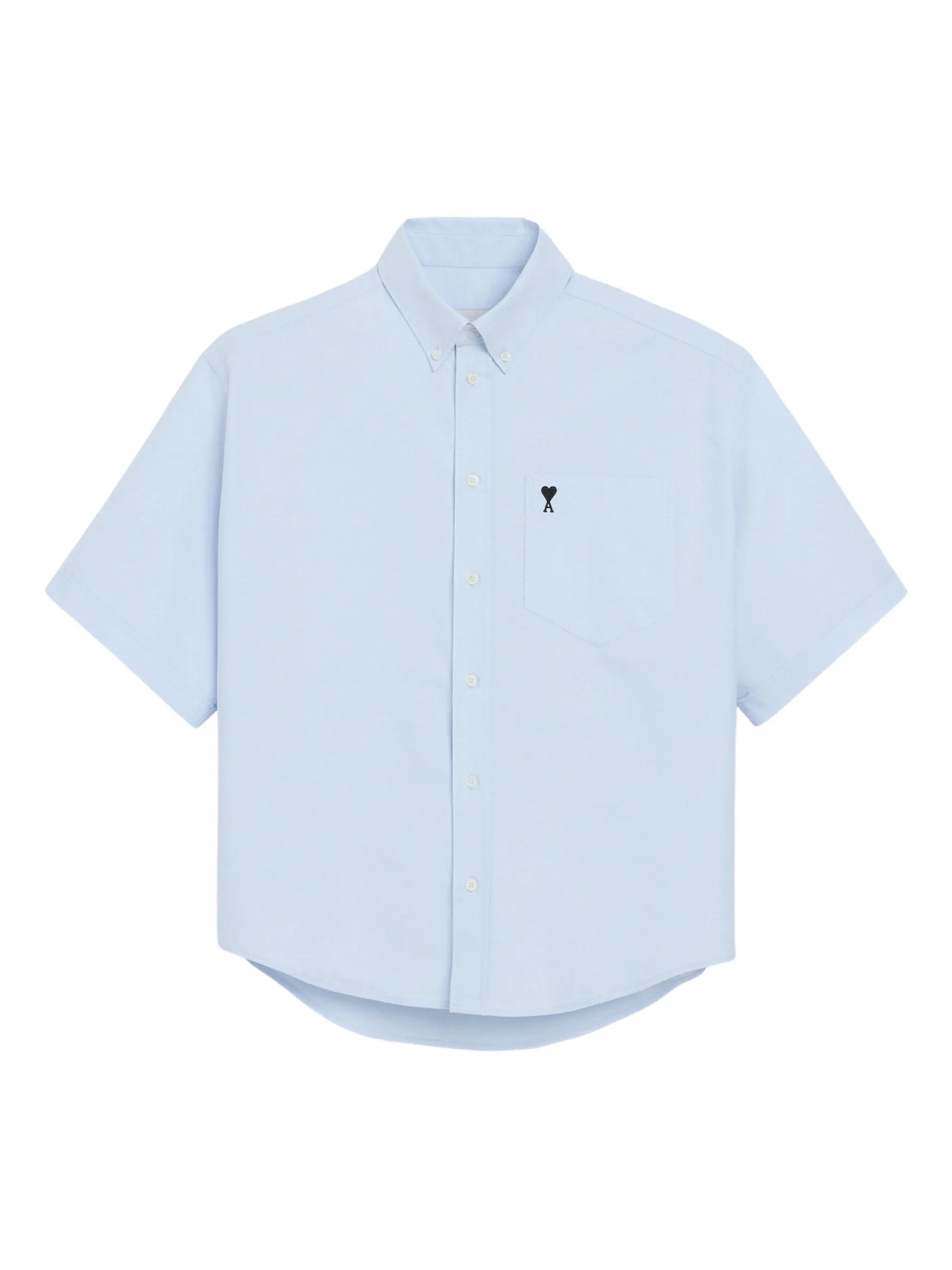 AMI Paris Ami De Coeur Short-sleeve Shirt E26HSH823CO0031 Vue 1