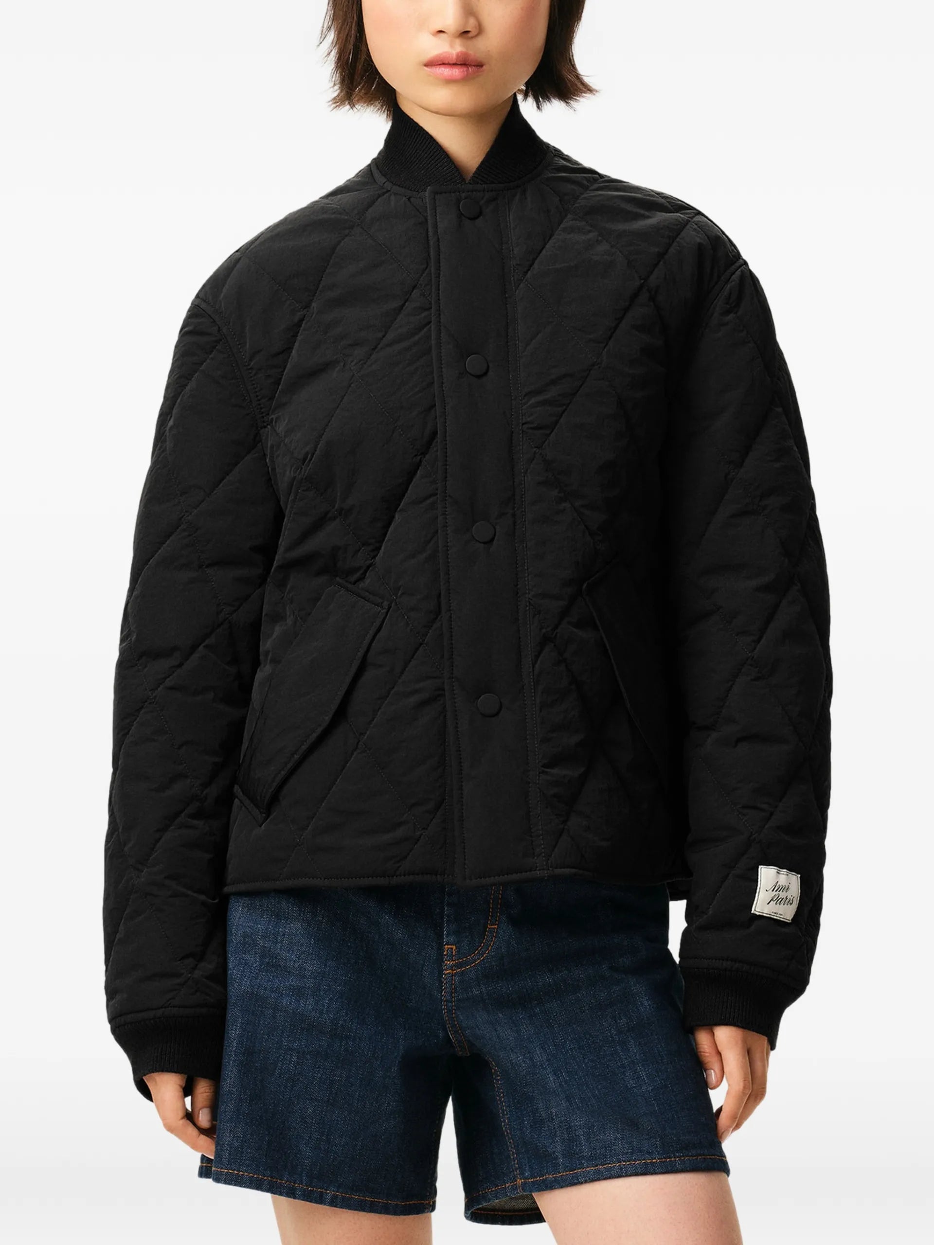 AMI Paris Padded Jacket E26UJK886PA0117 Vue 3