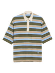 AMI Paris Striped Ami-patch Polo Shirt - AMI Paris | Le Block Lyon