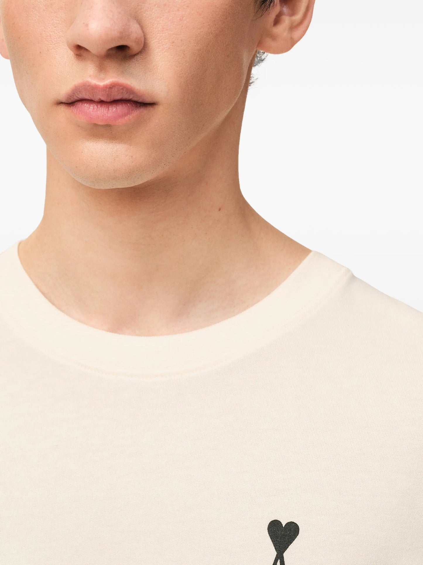 AMI Paris Place Des Victoires Graphic T-shirt E26UTS387726 Vue 5