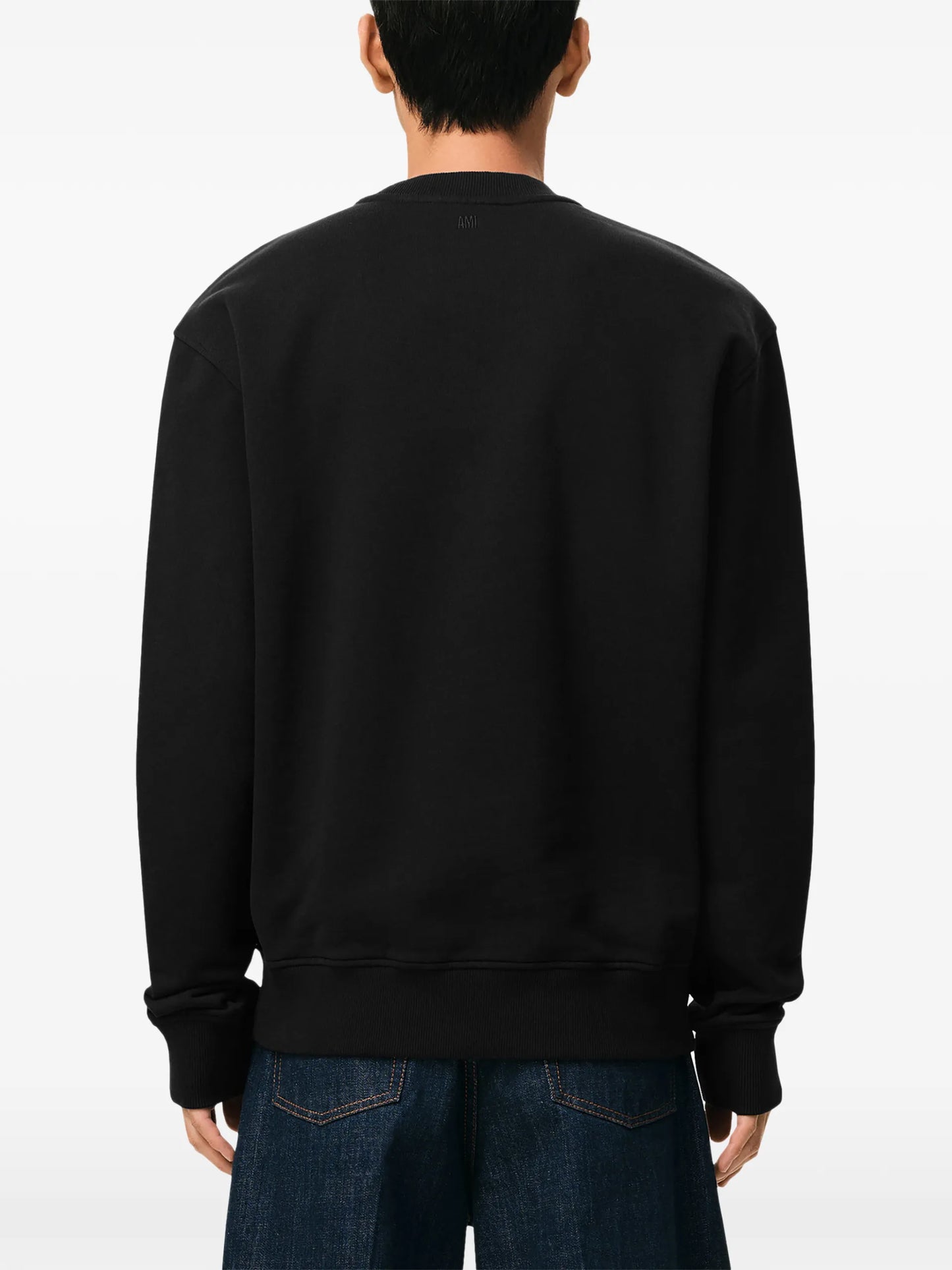 AMI Paris Cotton Fleece Sweatshirt E26HSW763730 Vue 4